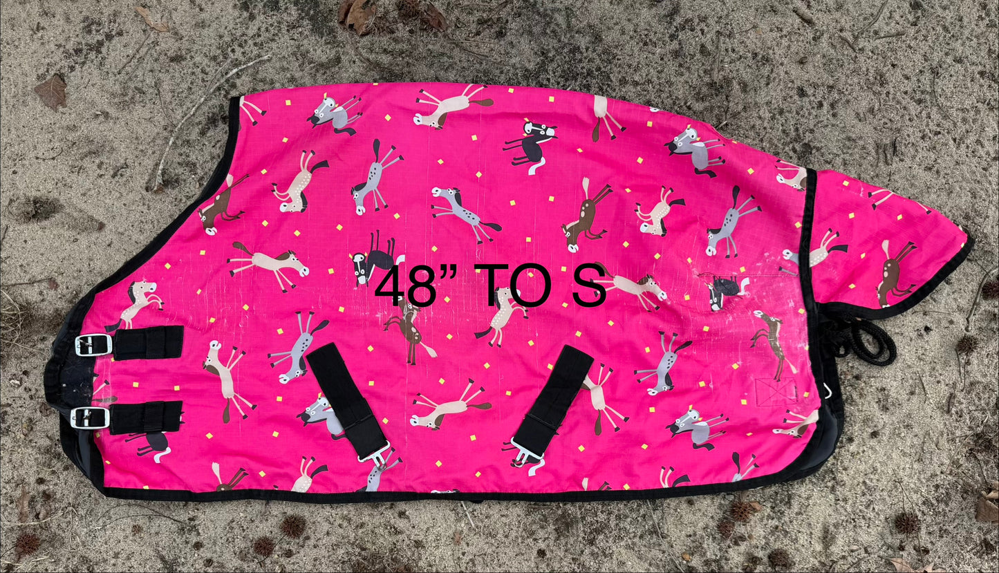 Pink Pony T/O Sheet - 48”