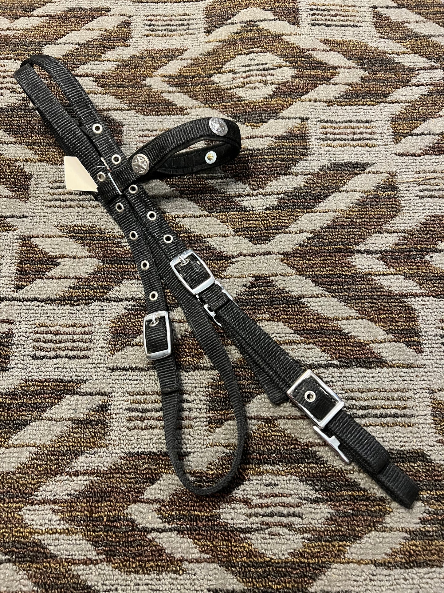 Black Nylon Headstall