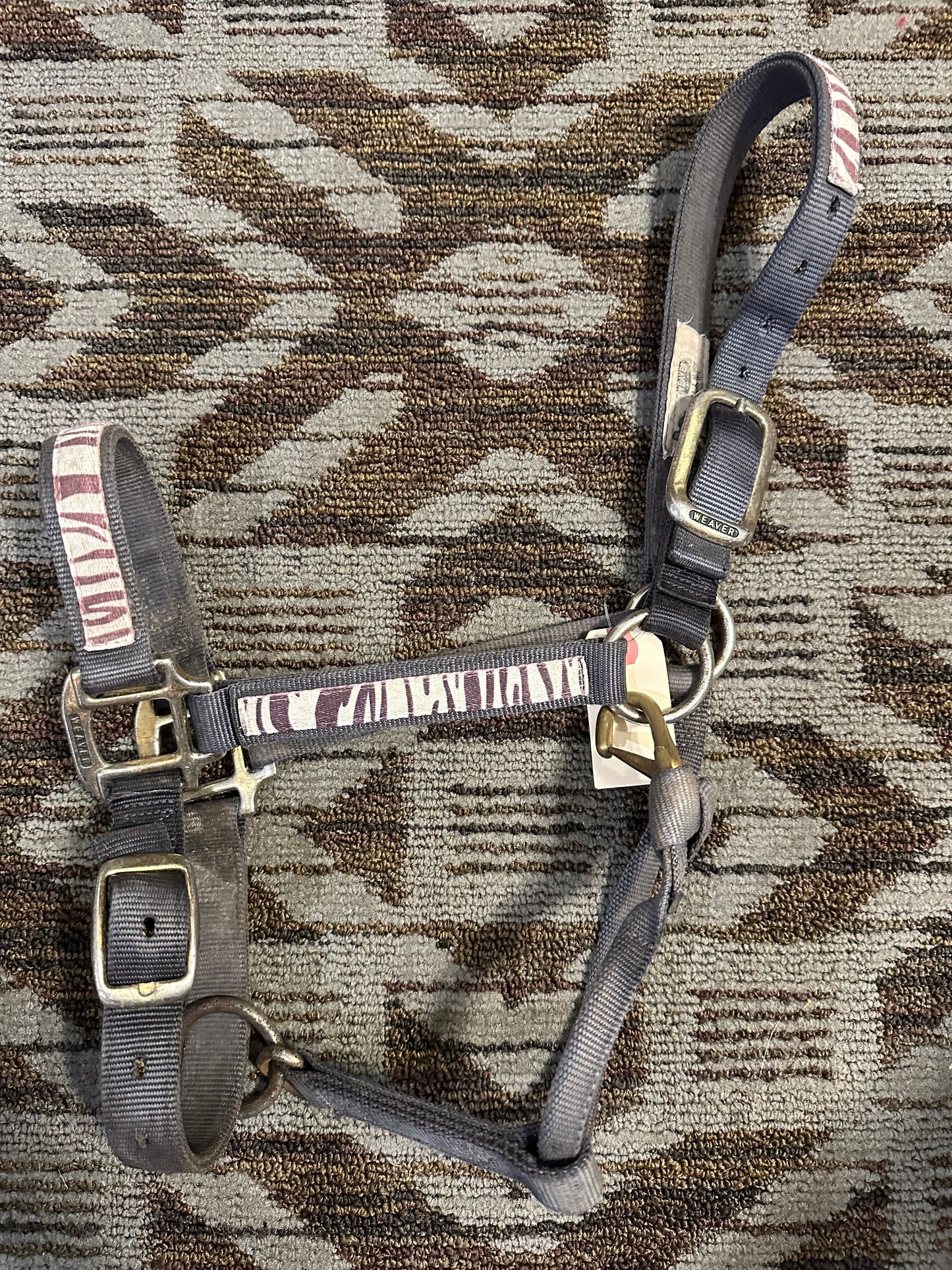 Weaver Zebra Halter