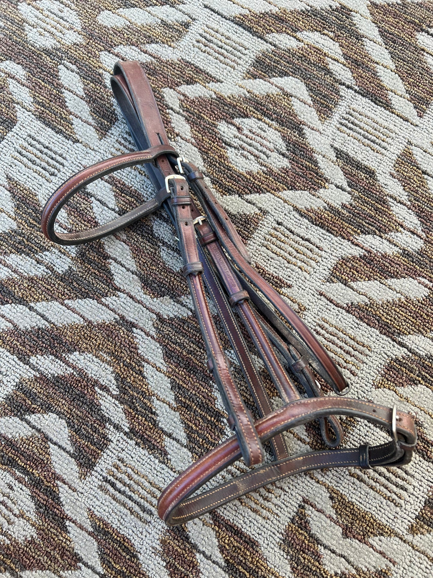 Bobby’s English Tack Rolled Bridle