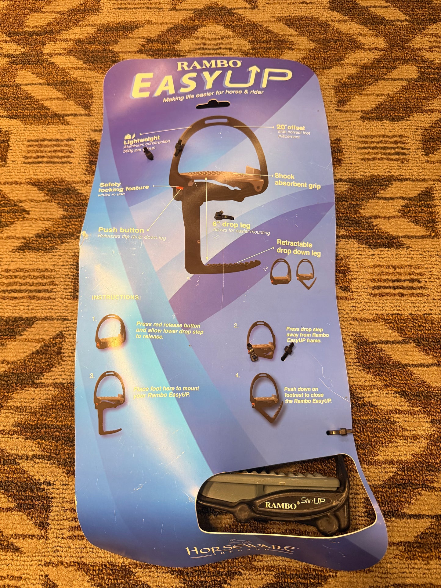Rambo EasyUp Stirrup