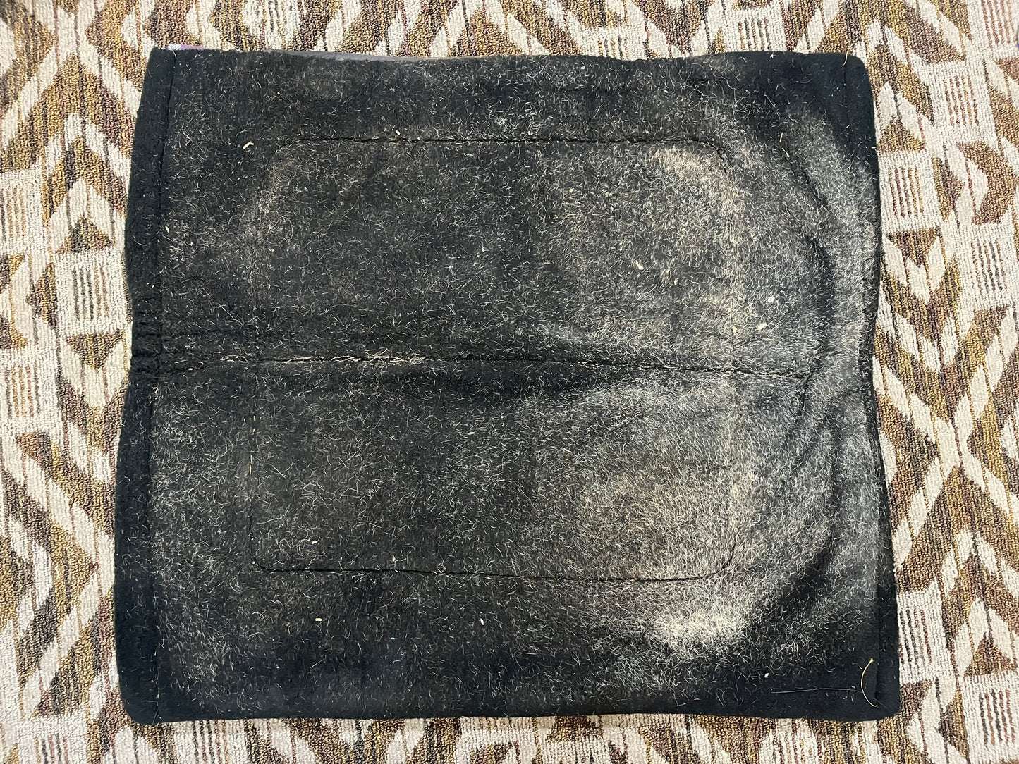 Purple Fleece Saddle Pad