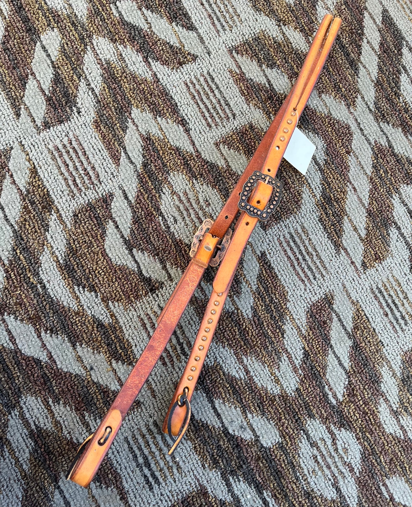 Studded Slit Ear Headstall
