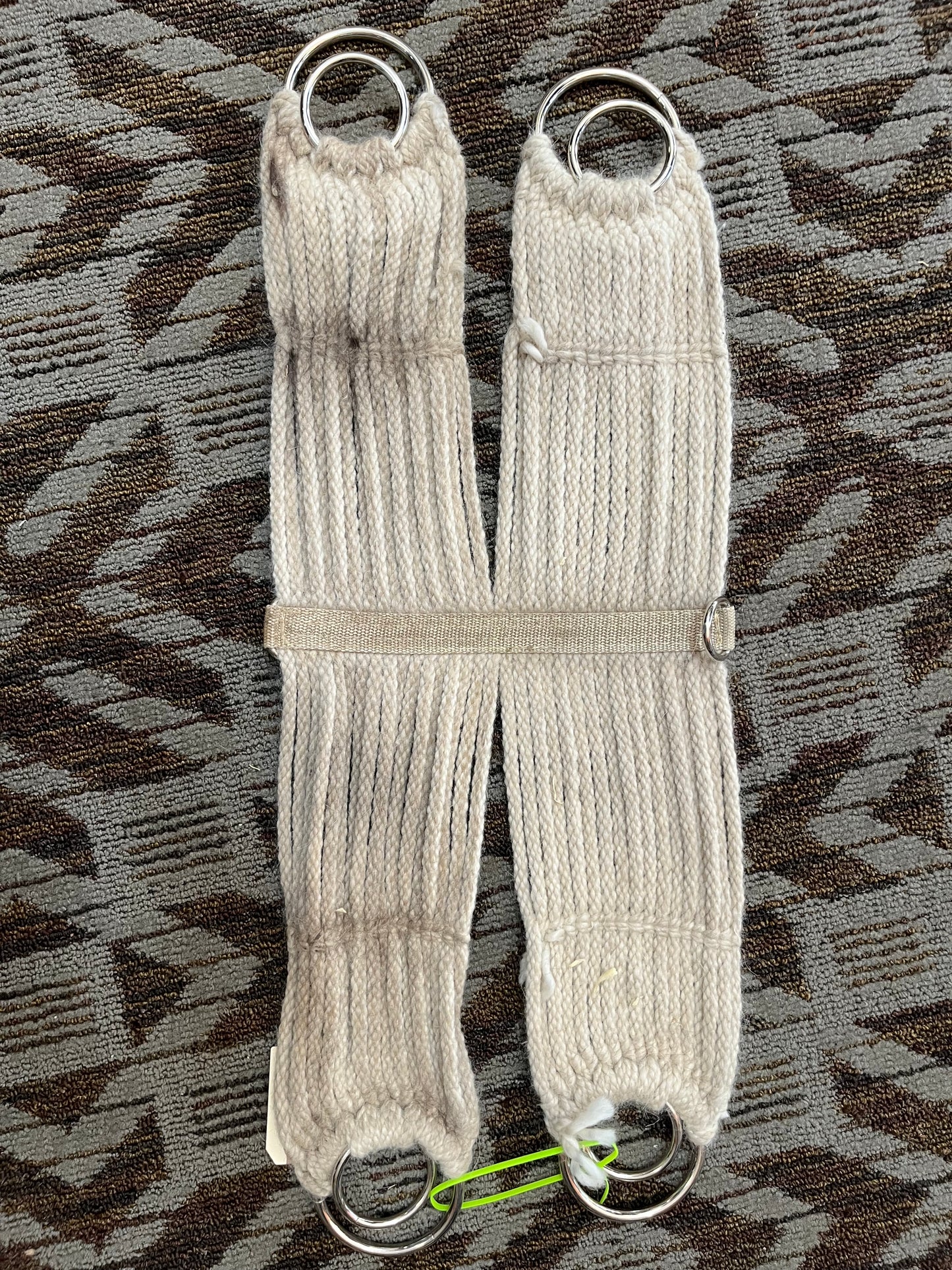 Mohair / Wool Double Sawbuck Cinch - 30”