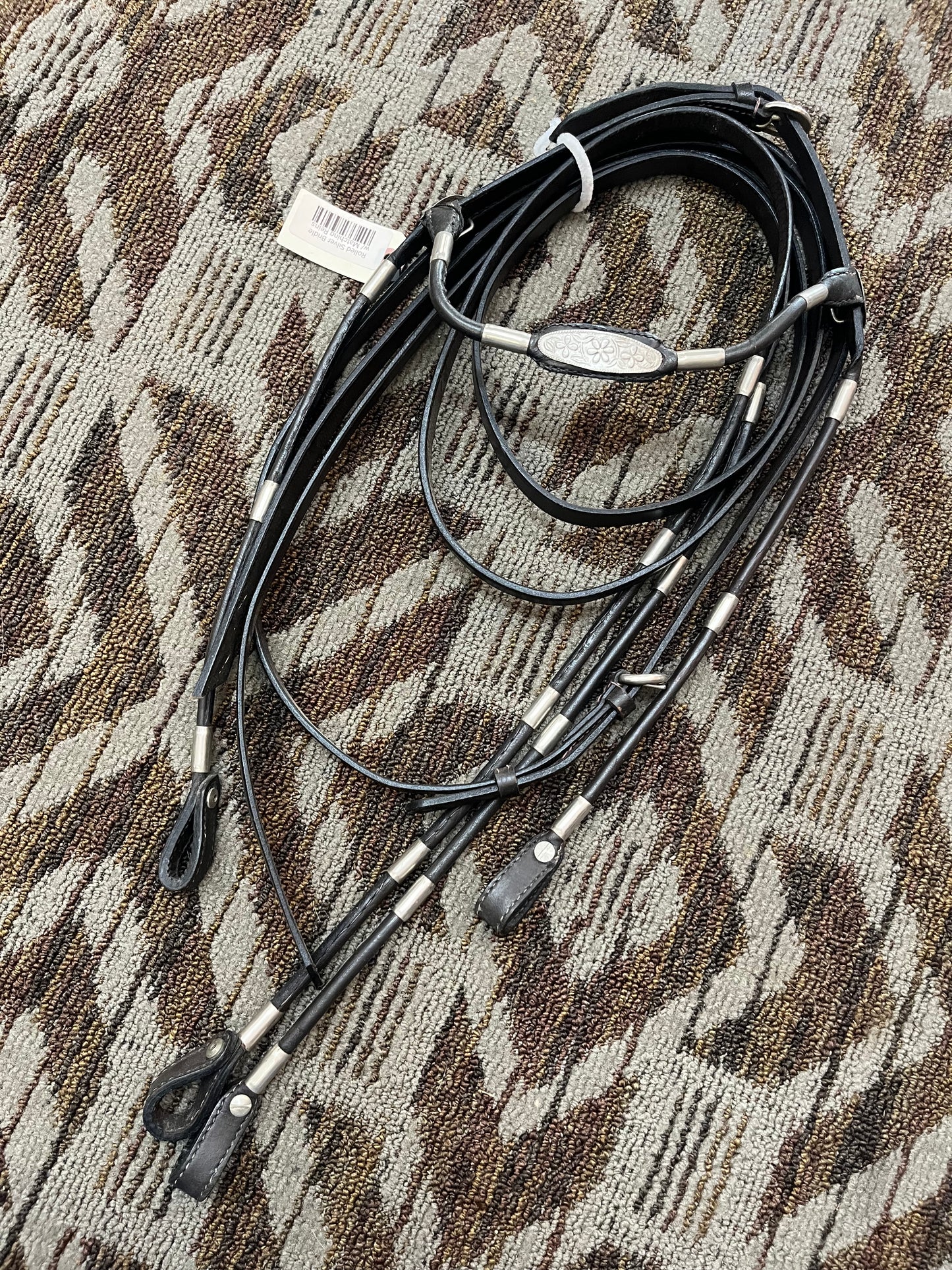 Dark Rolled Leather Show Set