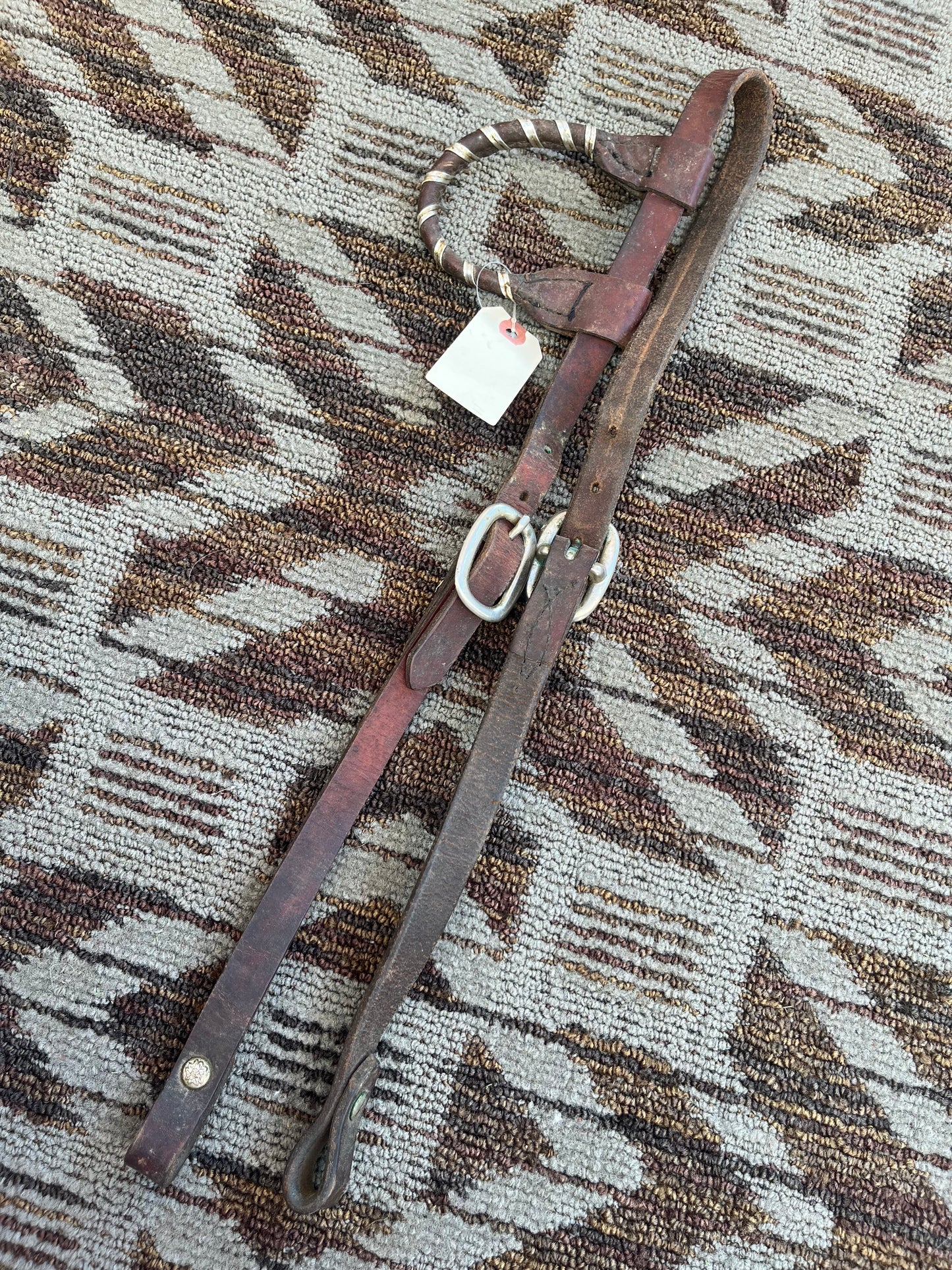 One Ear Headstall w/ Silver