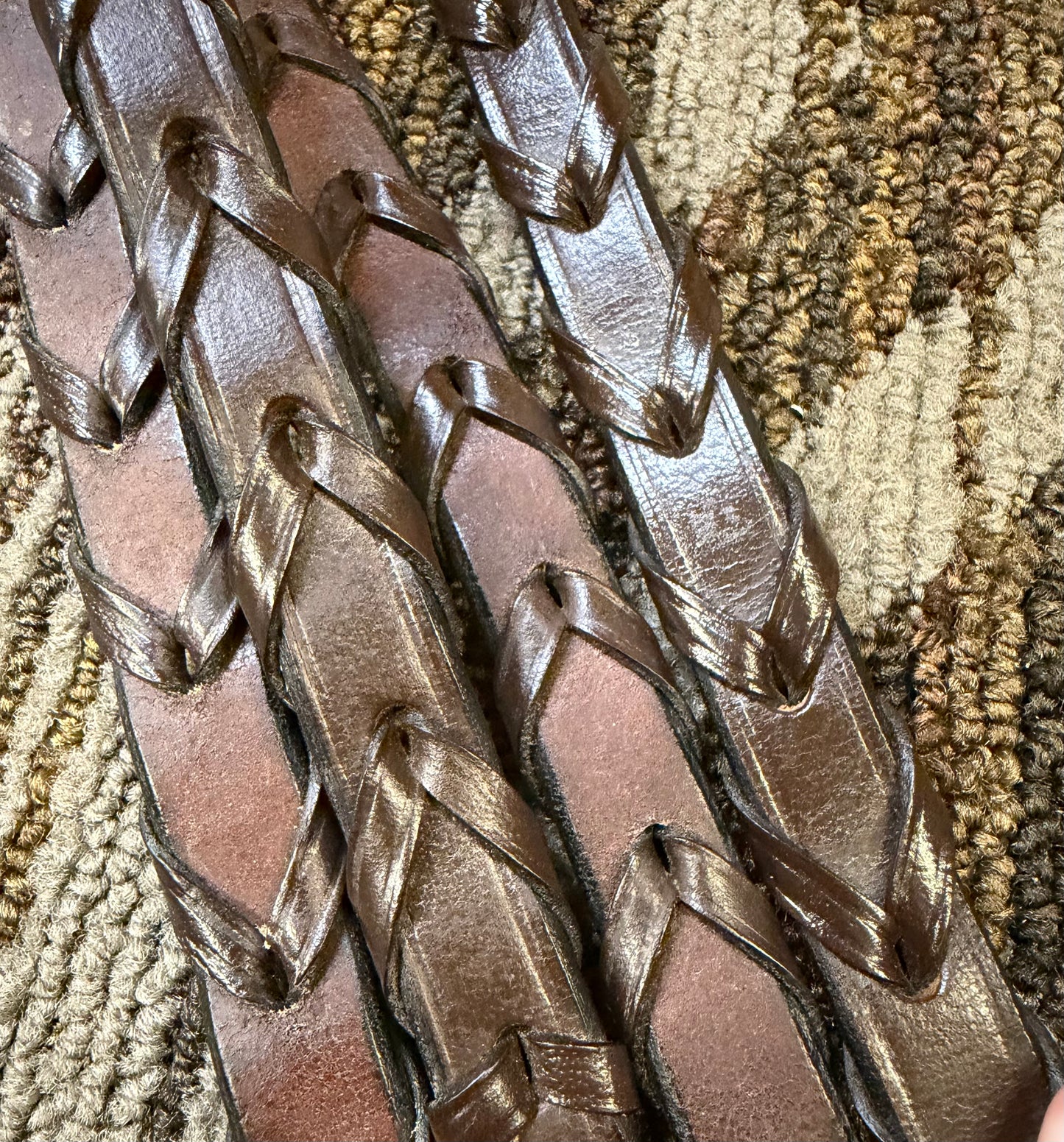 Brown Laced Reins