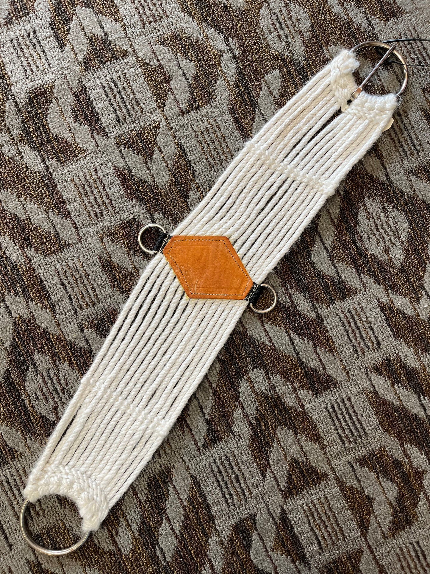 Rope Cinch w/ Leather - 29”