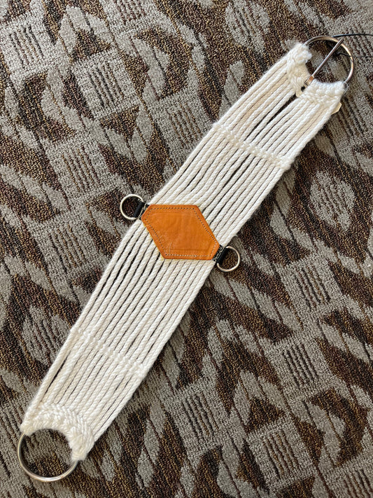 Rope Cinch w/ Leather - 32”