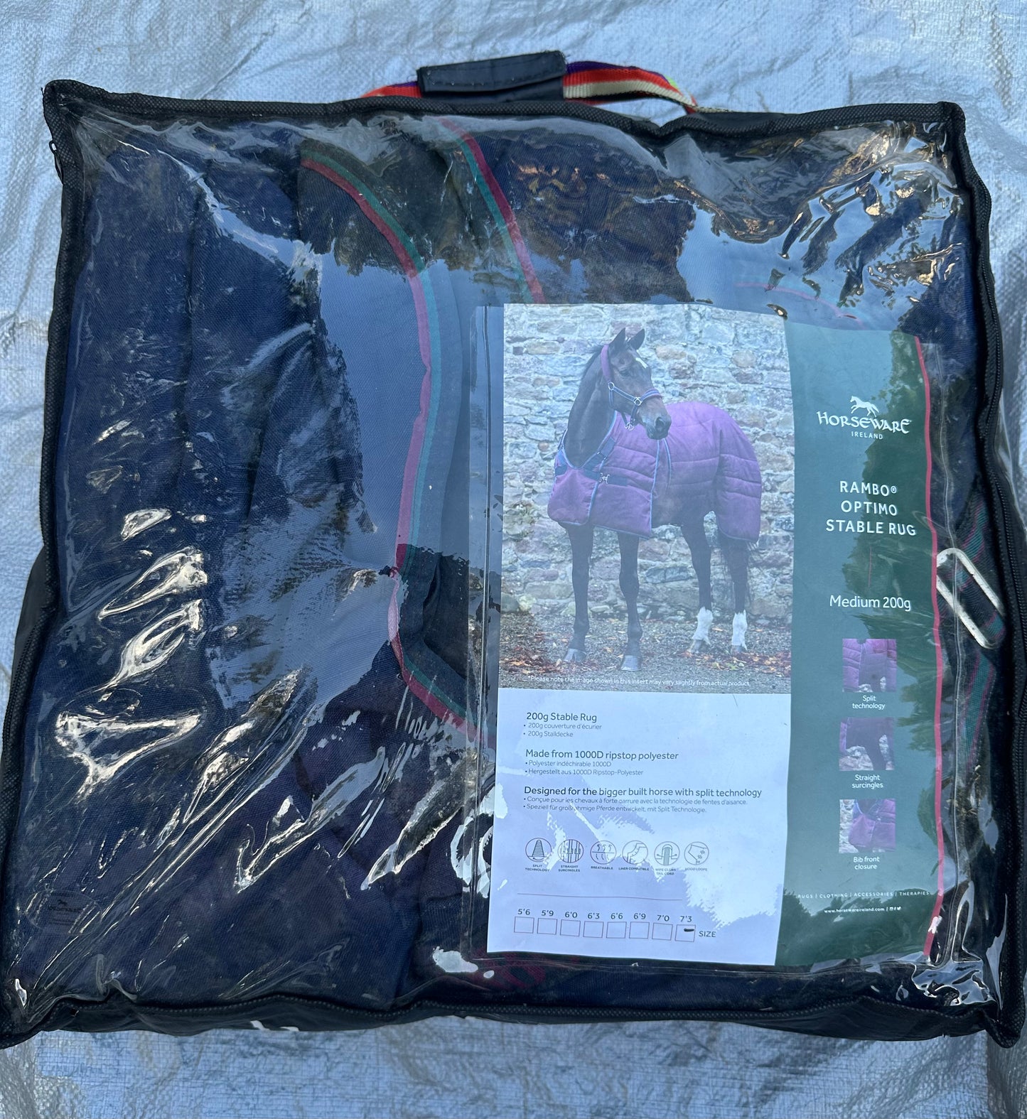 Rambo Optimo Stable Rug - 87”