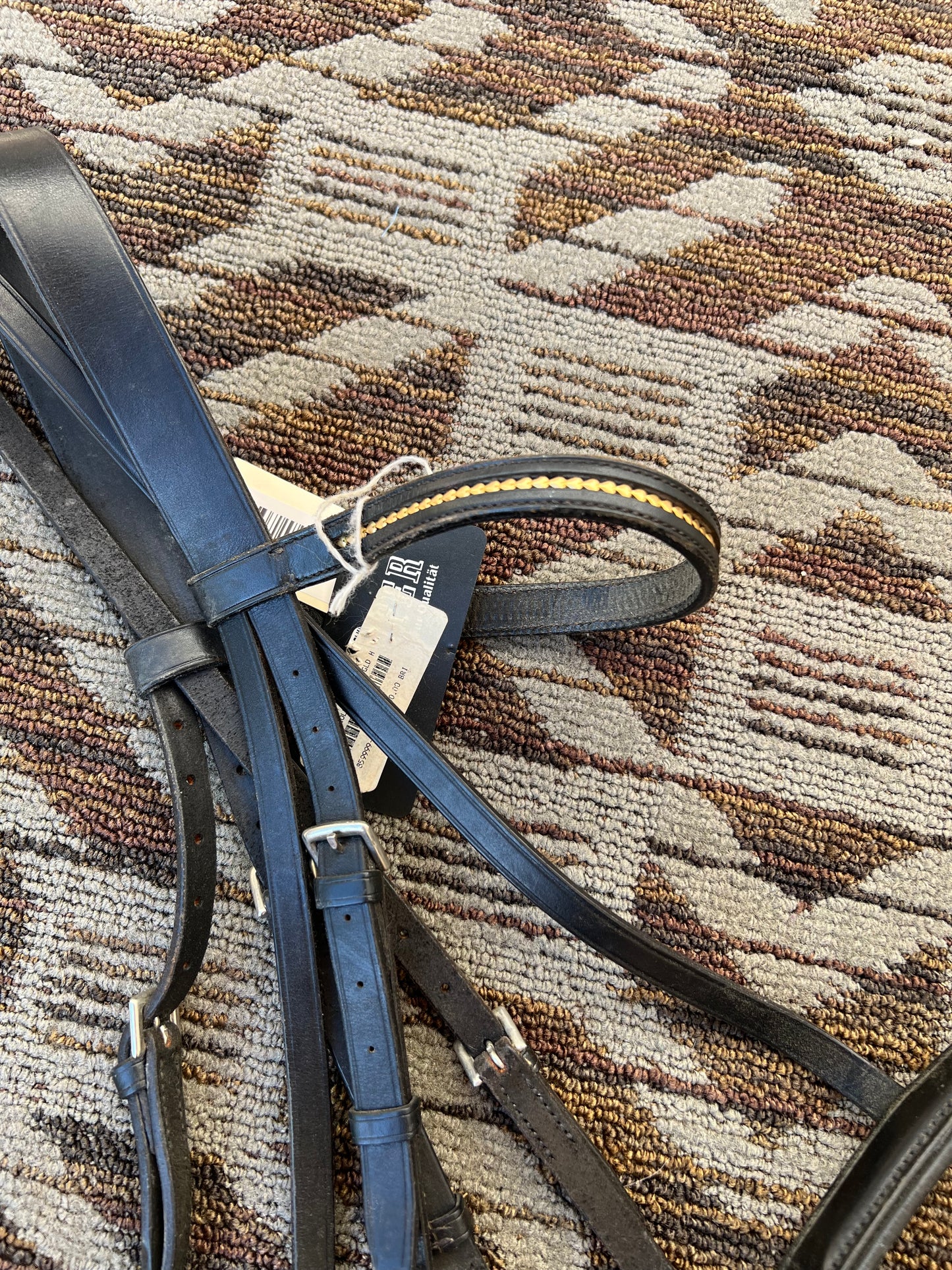 Kieffer GoldLine Dressage Bridle