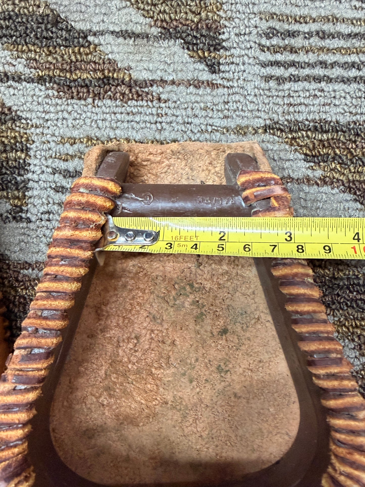 Covered Youth Western Stirrups