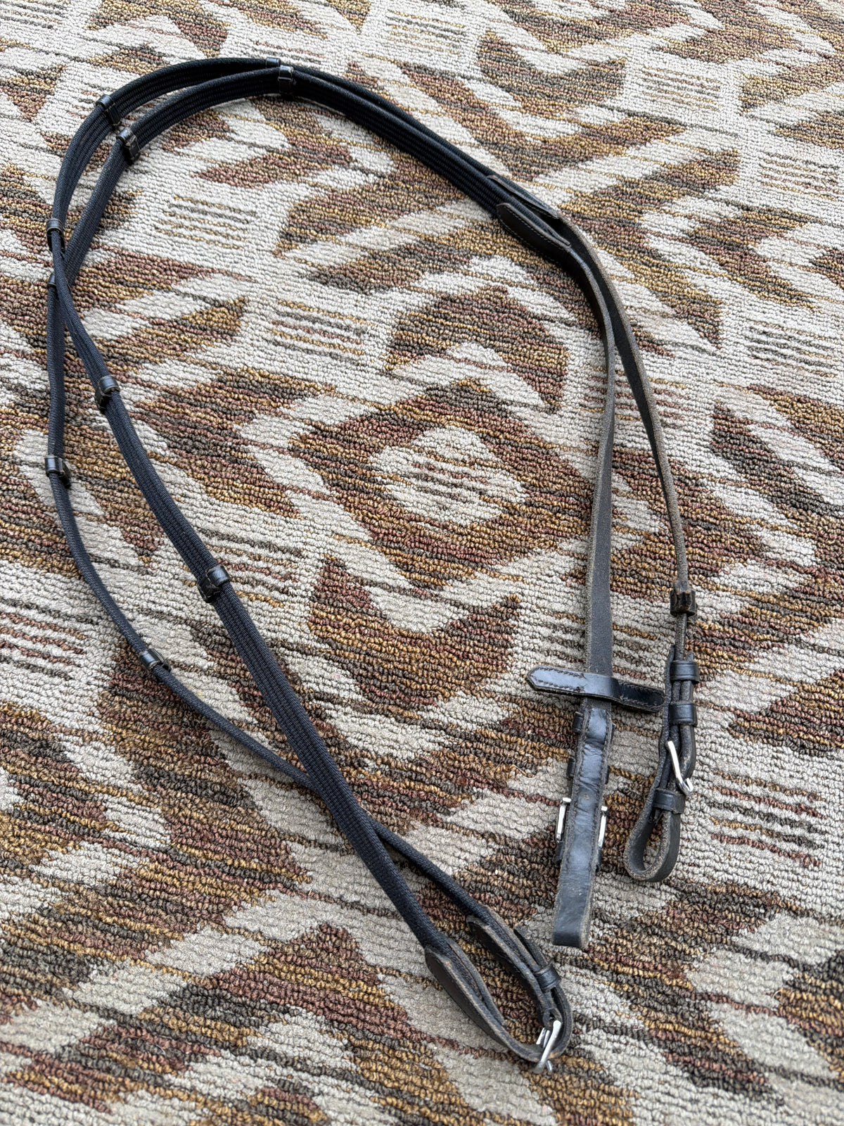 Black Webbed Reins