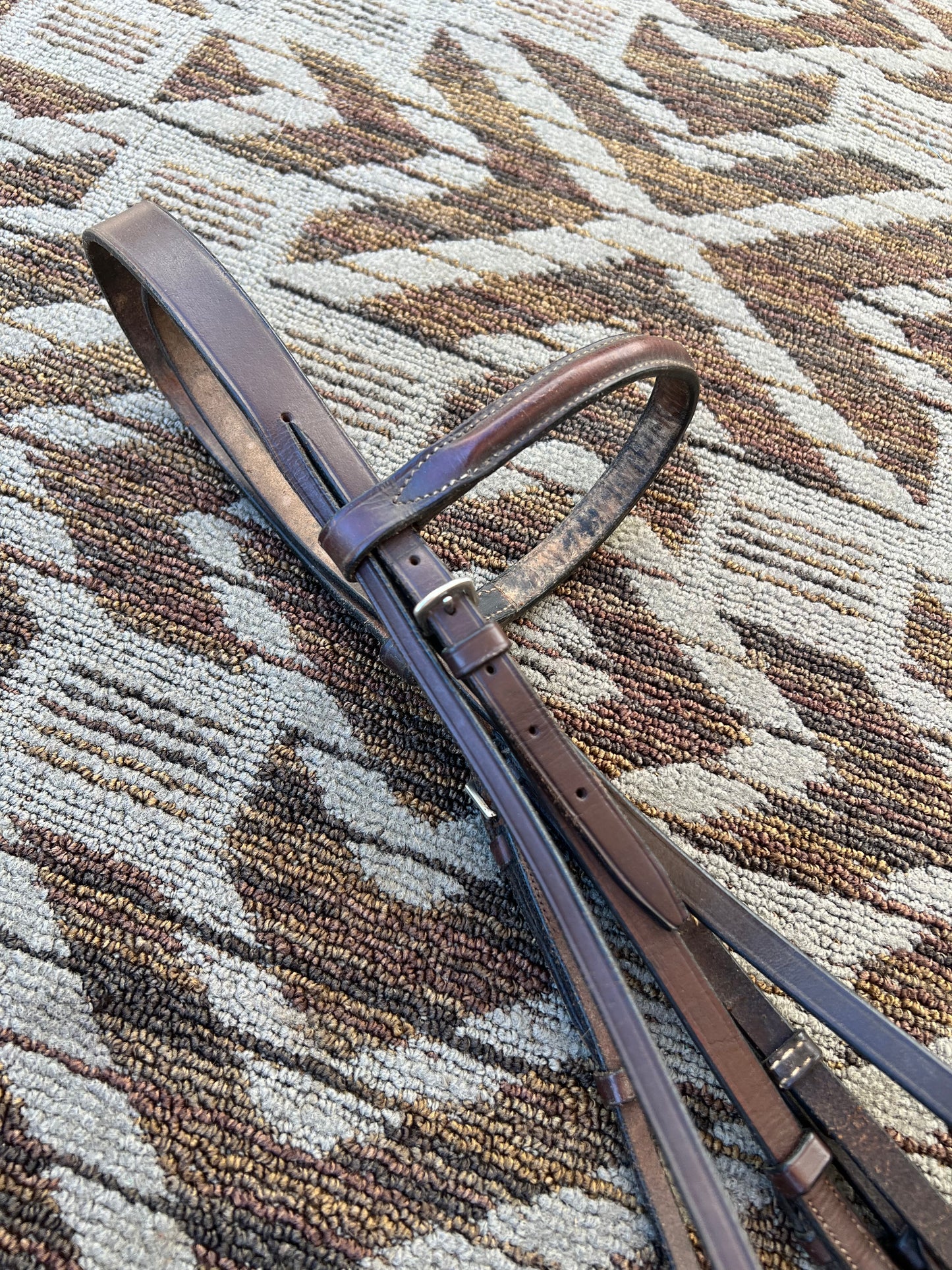 Brown Fancy Stitched Bridle
