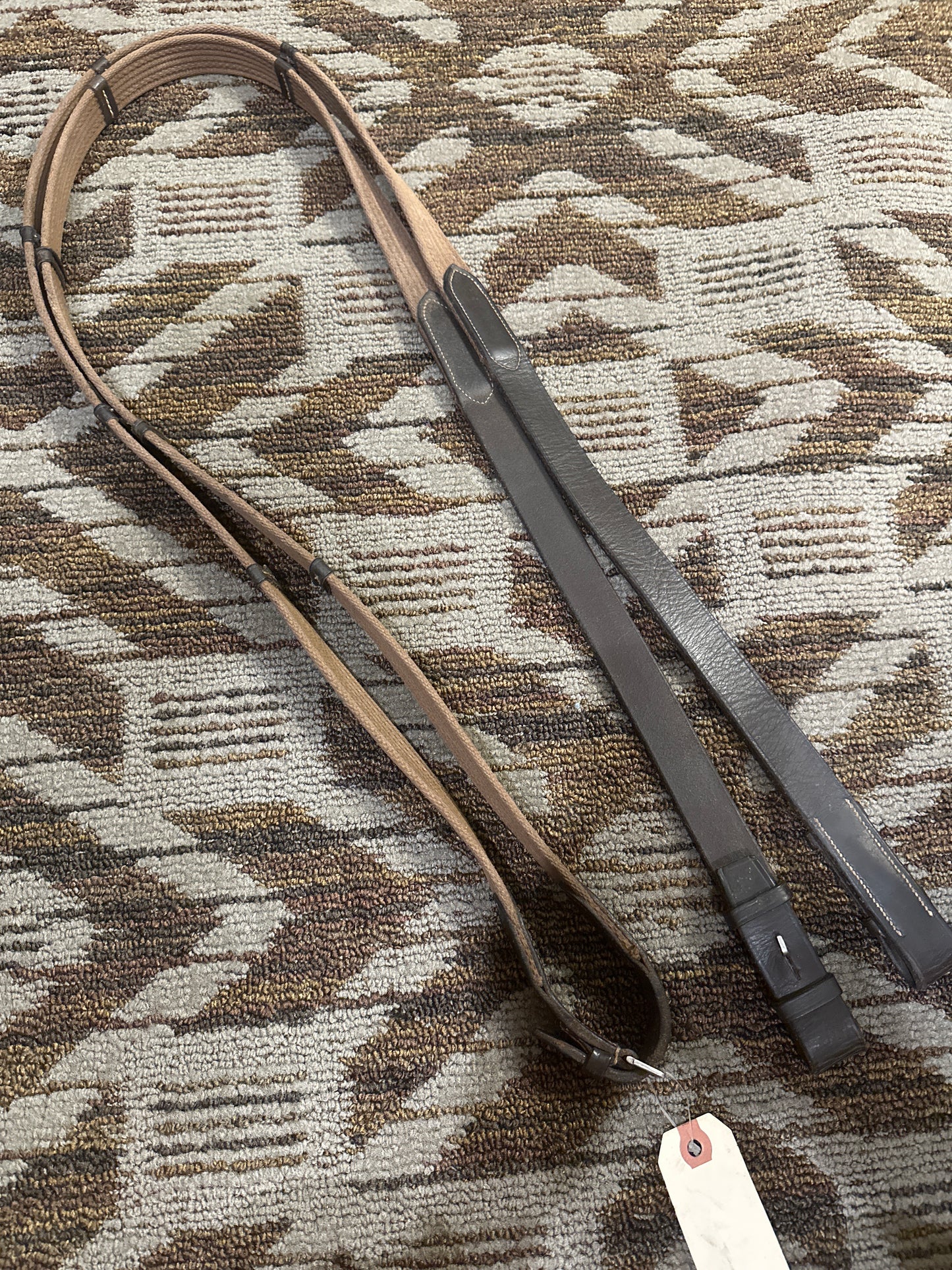 Brown Webbed Reins