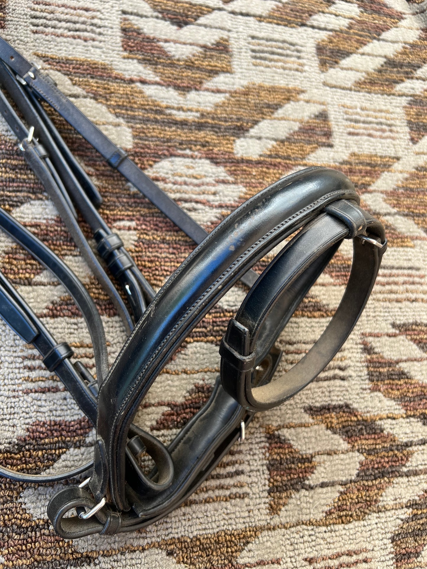 Jeffries Padded Dressage Bridlw