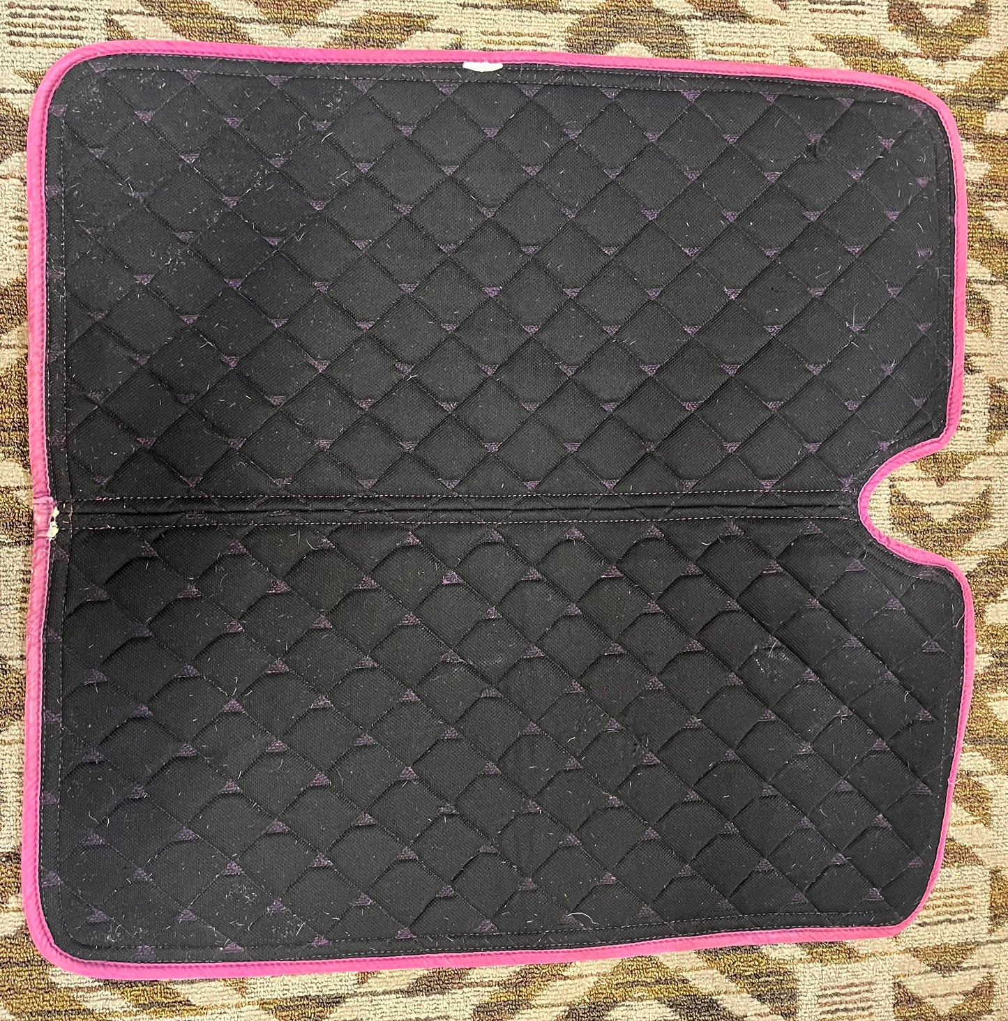 Pink Quilted Western Pad