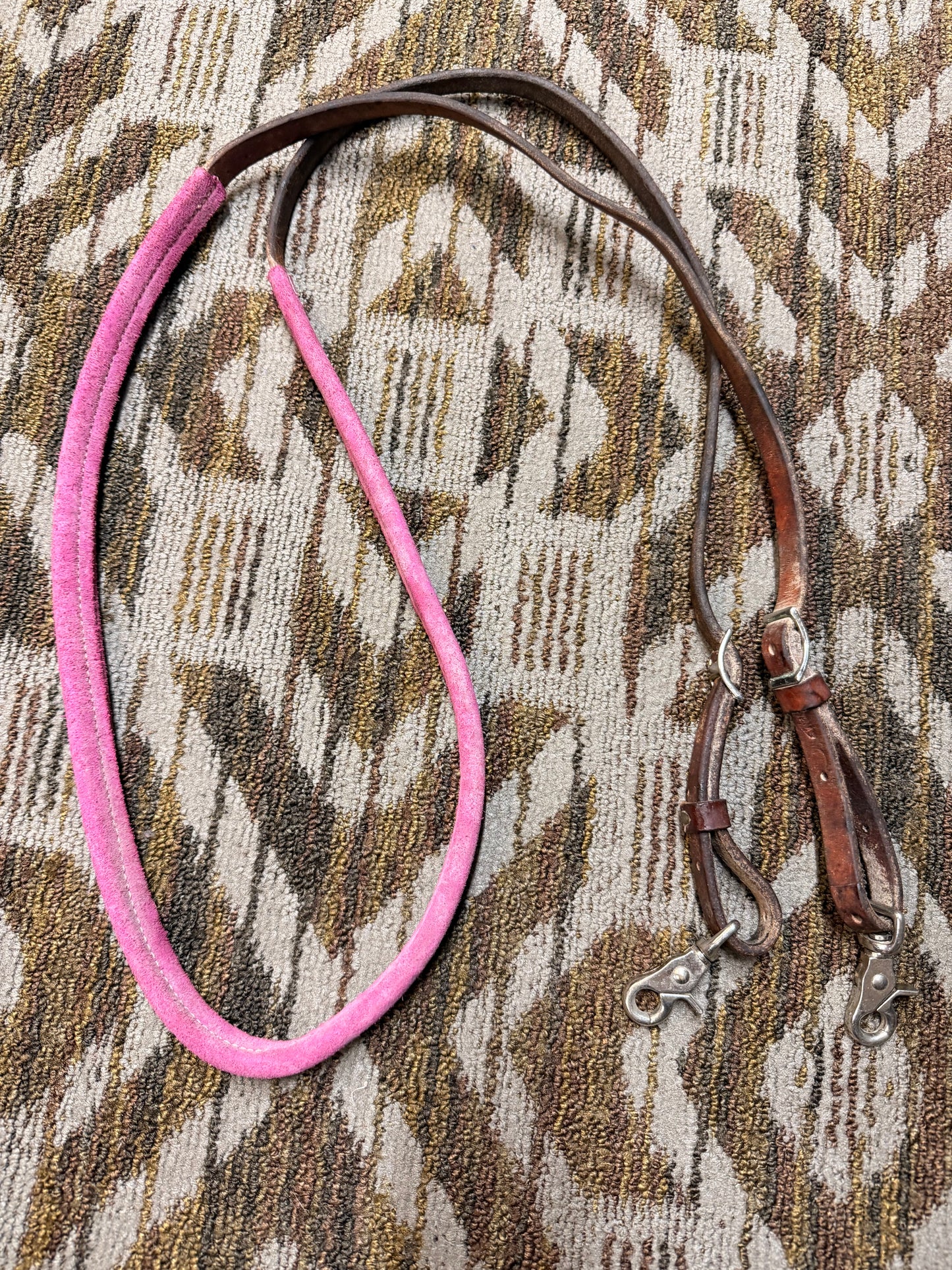 Suede/Leather Loop Reins