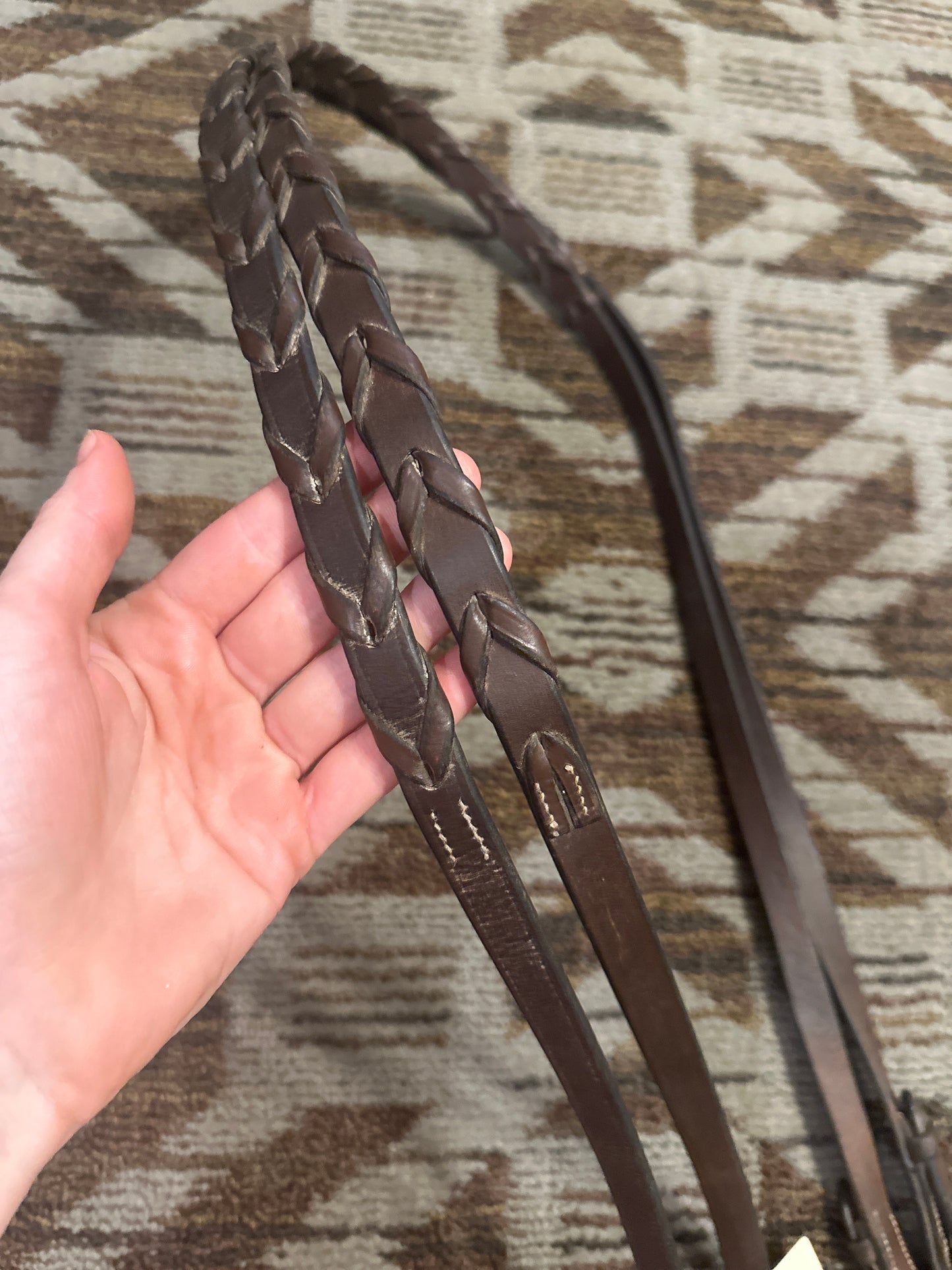 Brown Laced Reins