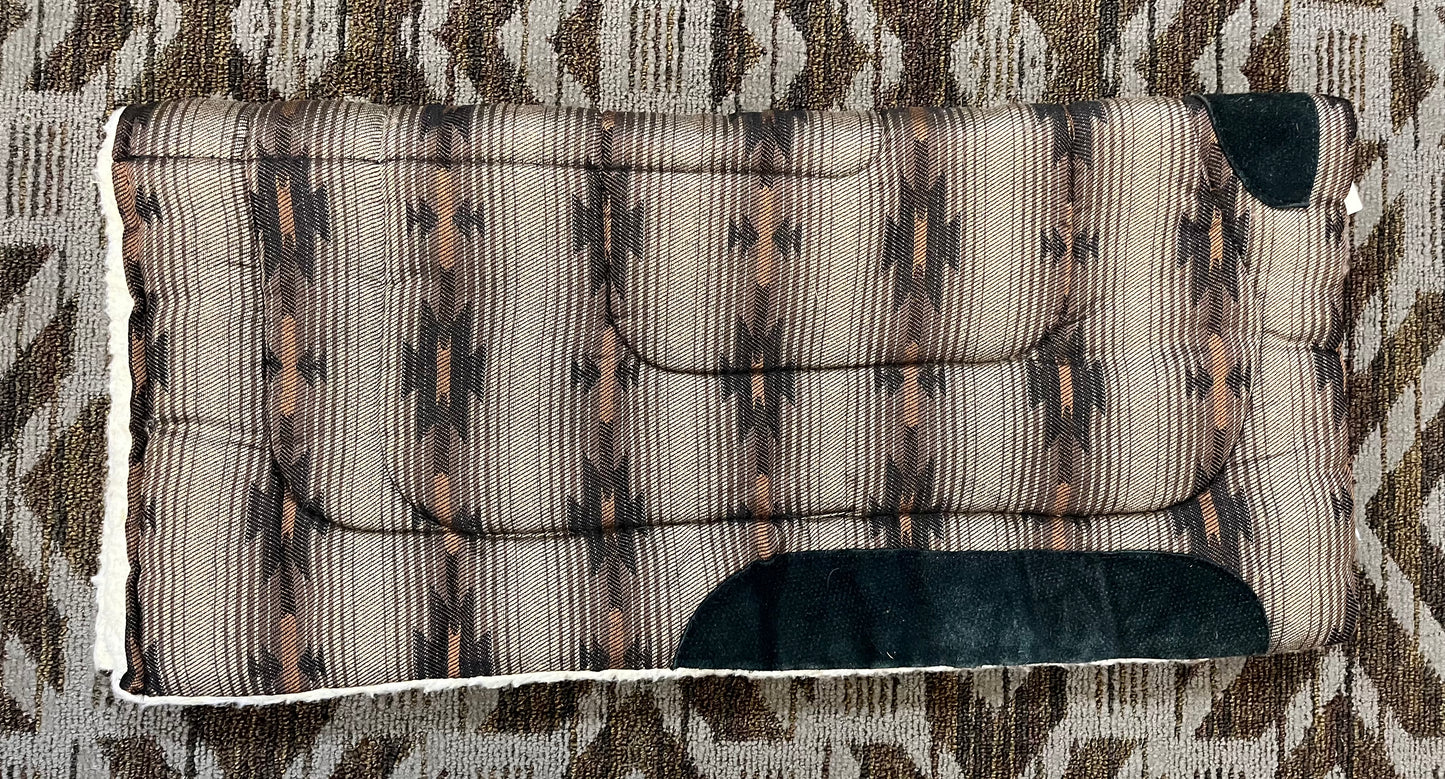 Fleece Western Saddle Pad