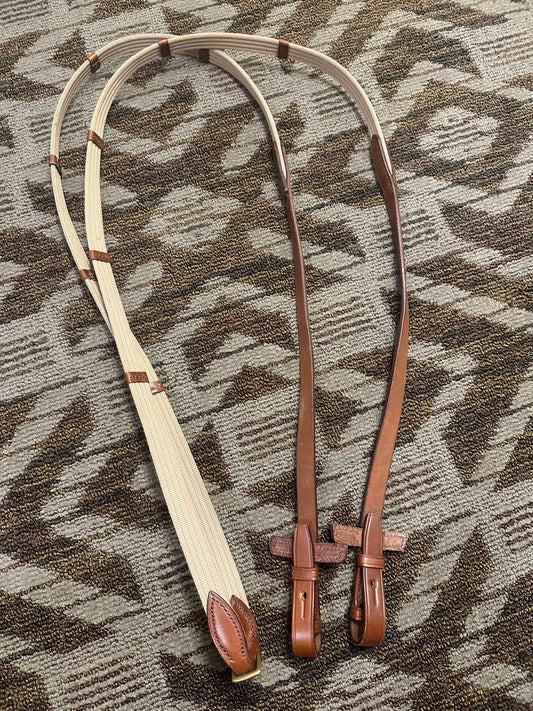 Brown Webbed Reins