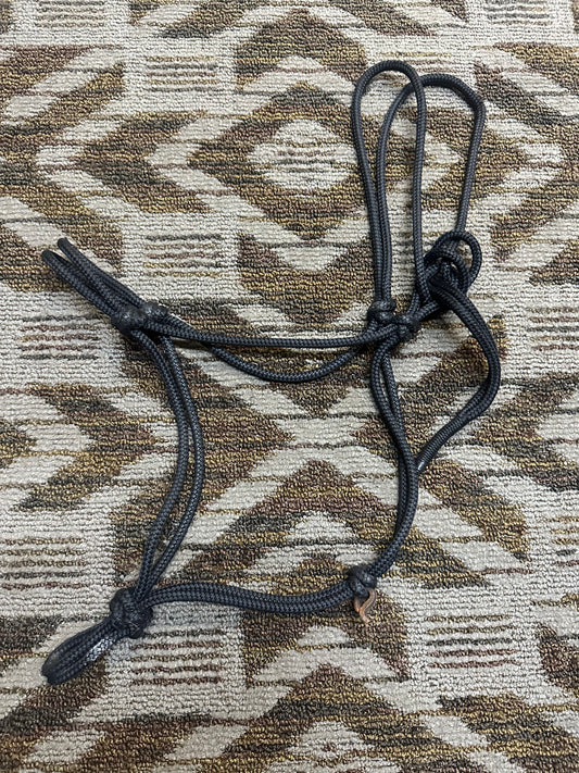 Black Rope Halter