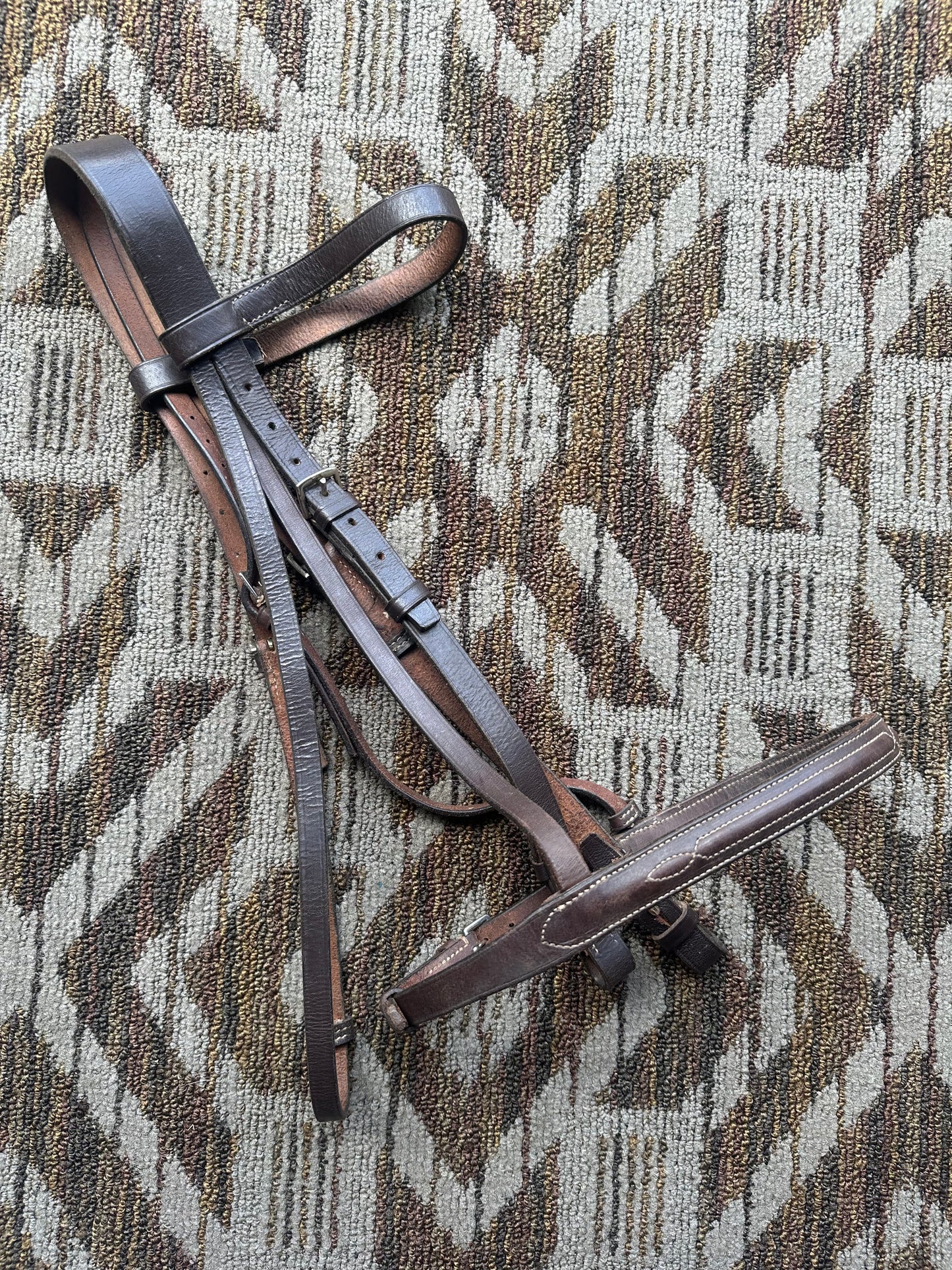 Flat Stitched Bridle