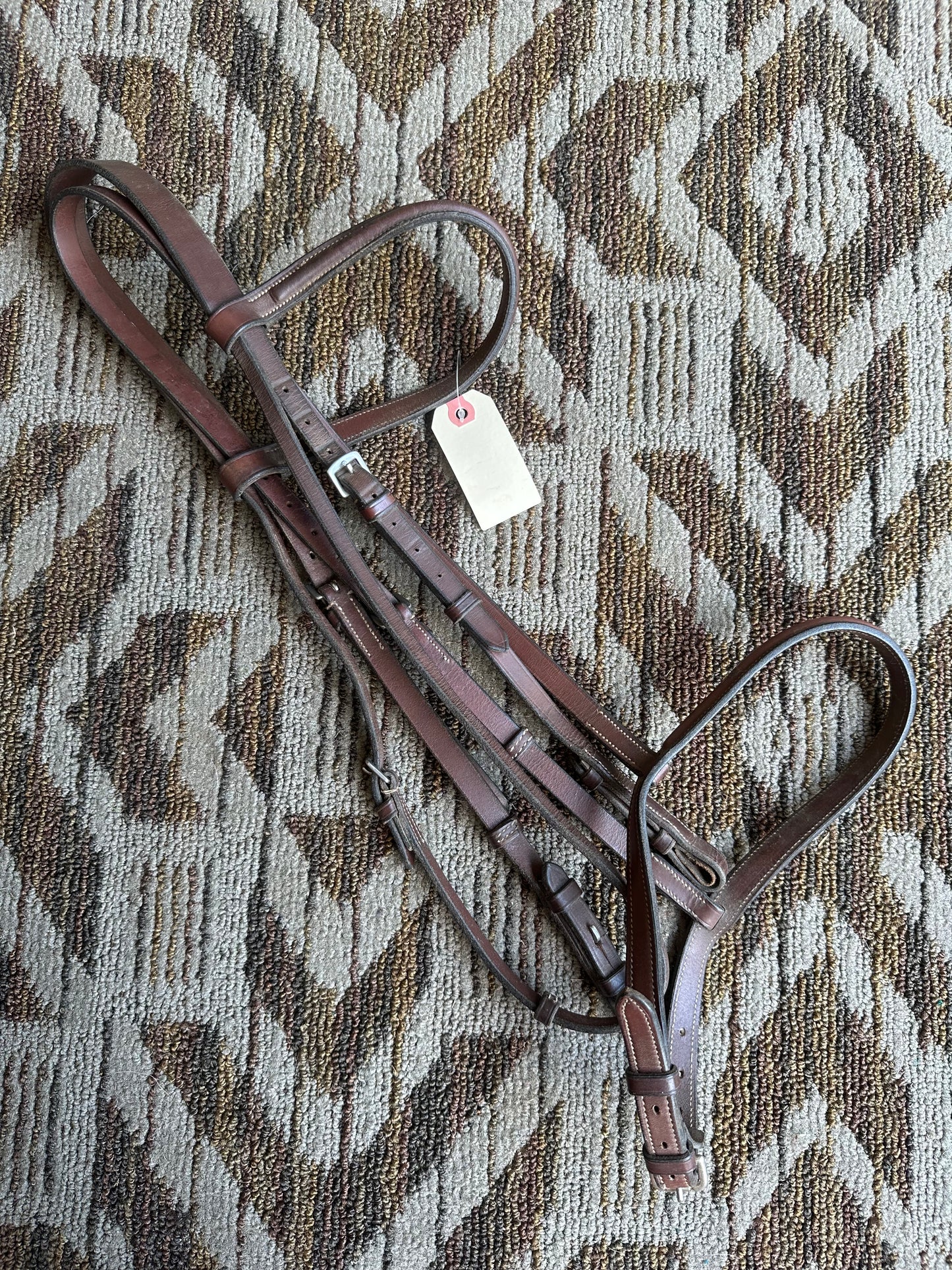Brown Raised Bridle