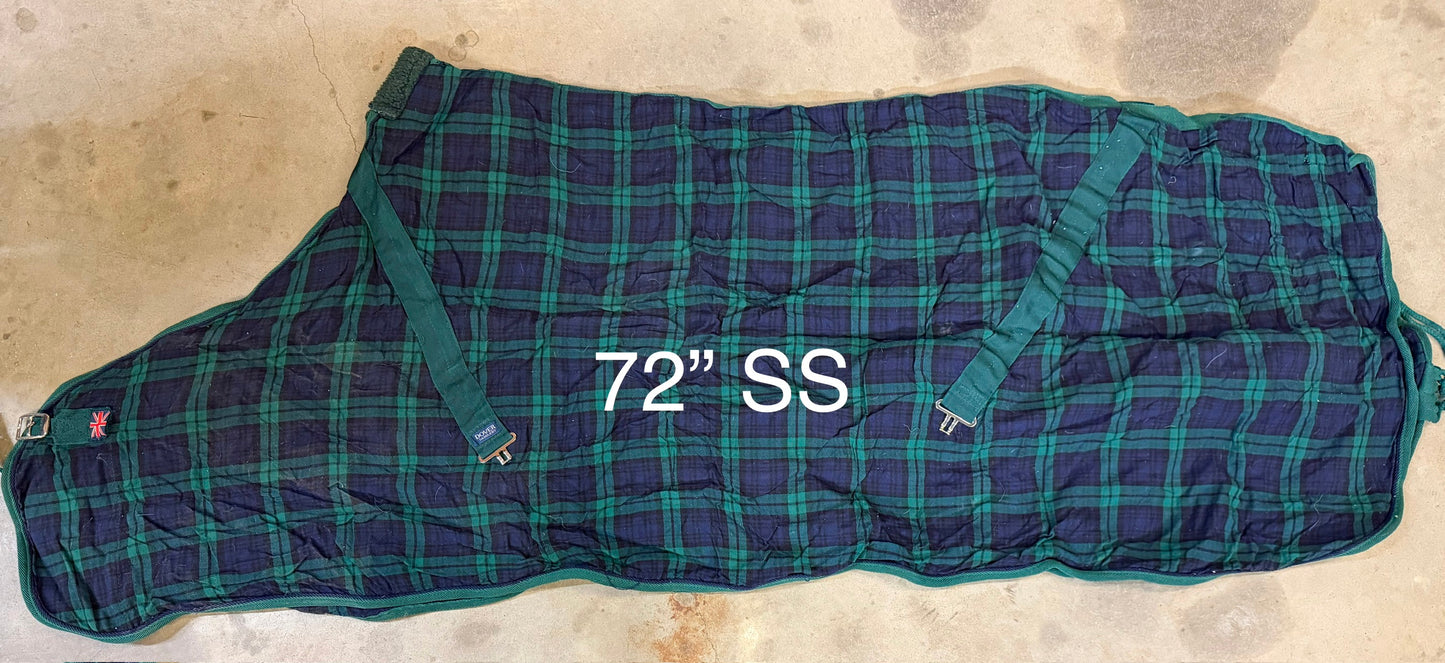 Dover Plaid Stable Sheet - 72”