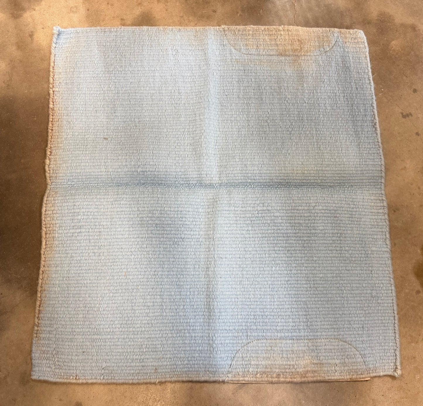 Harris Light Blue Saddle Blanket