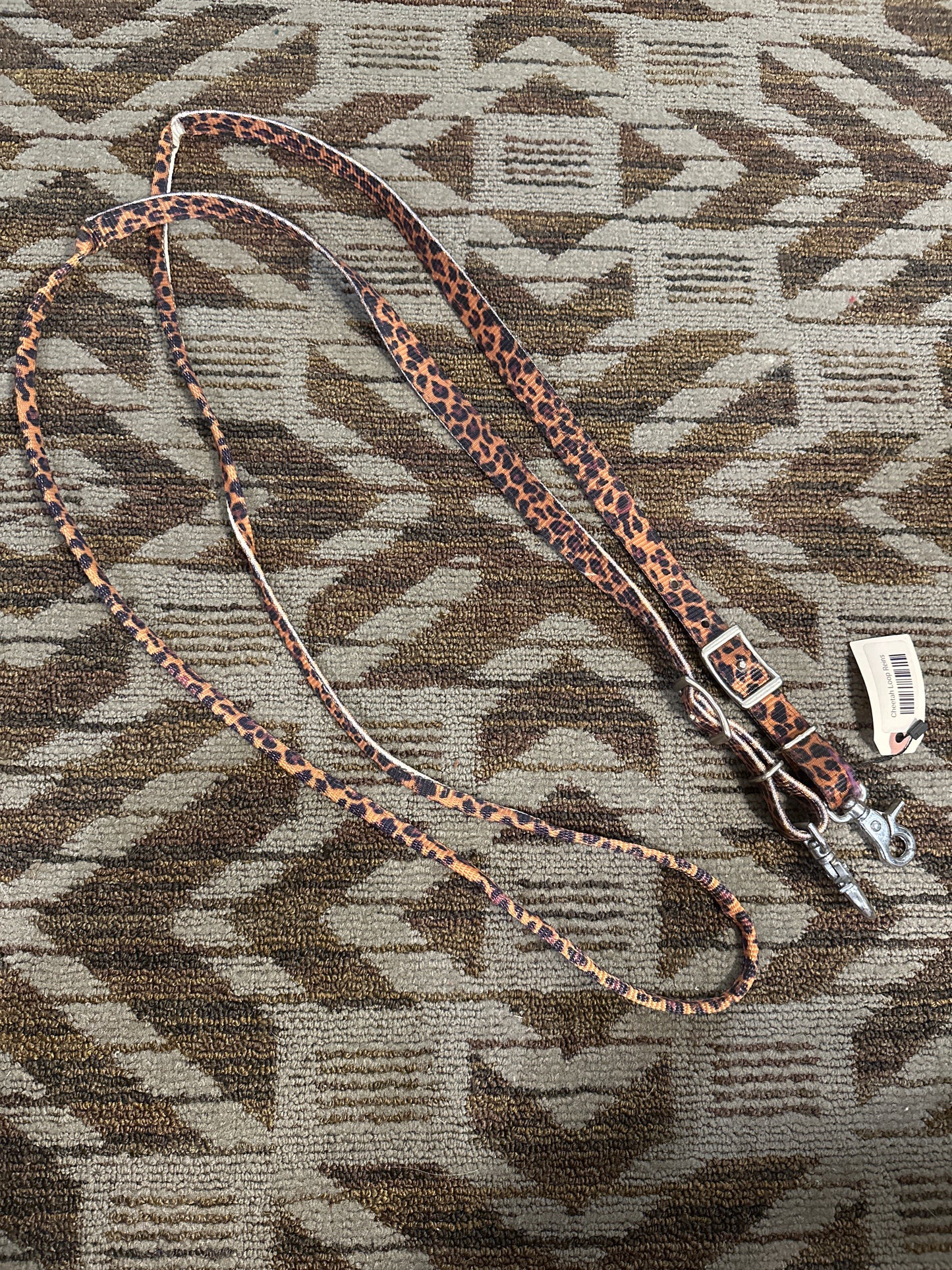 Cheetah Loop Reins