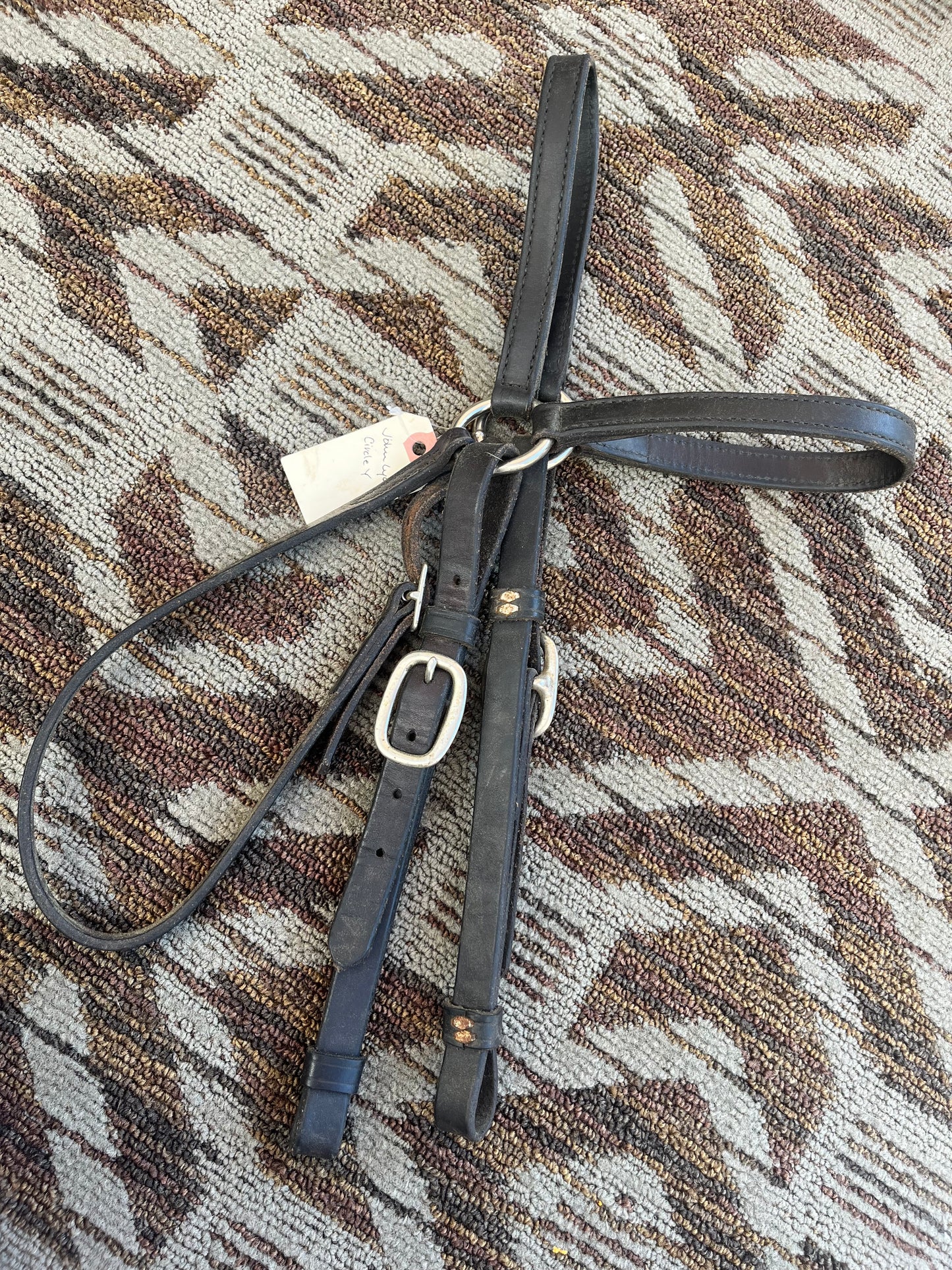 Circle Y Black Barco Headstall