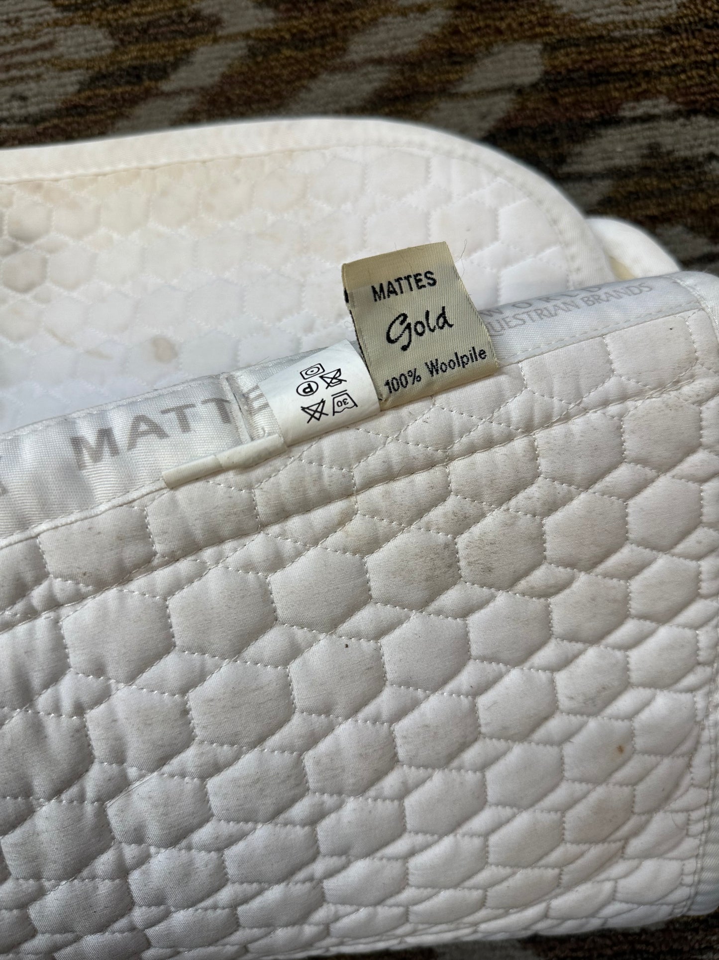 Mattes Gold Dressage Pad