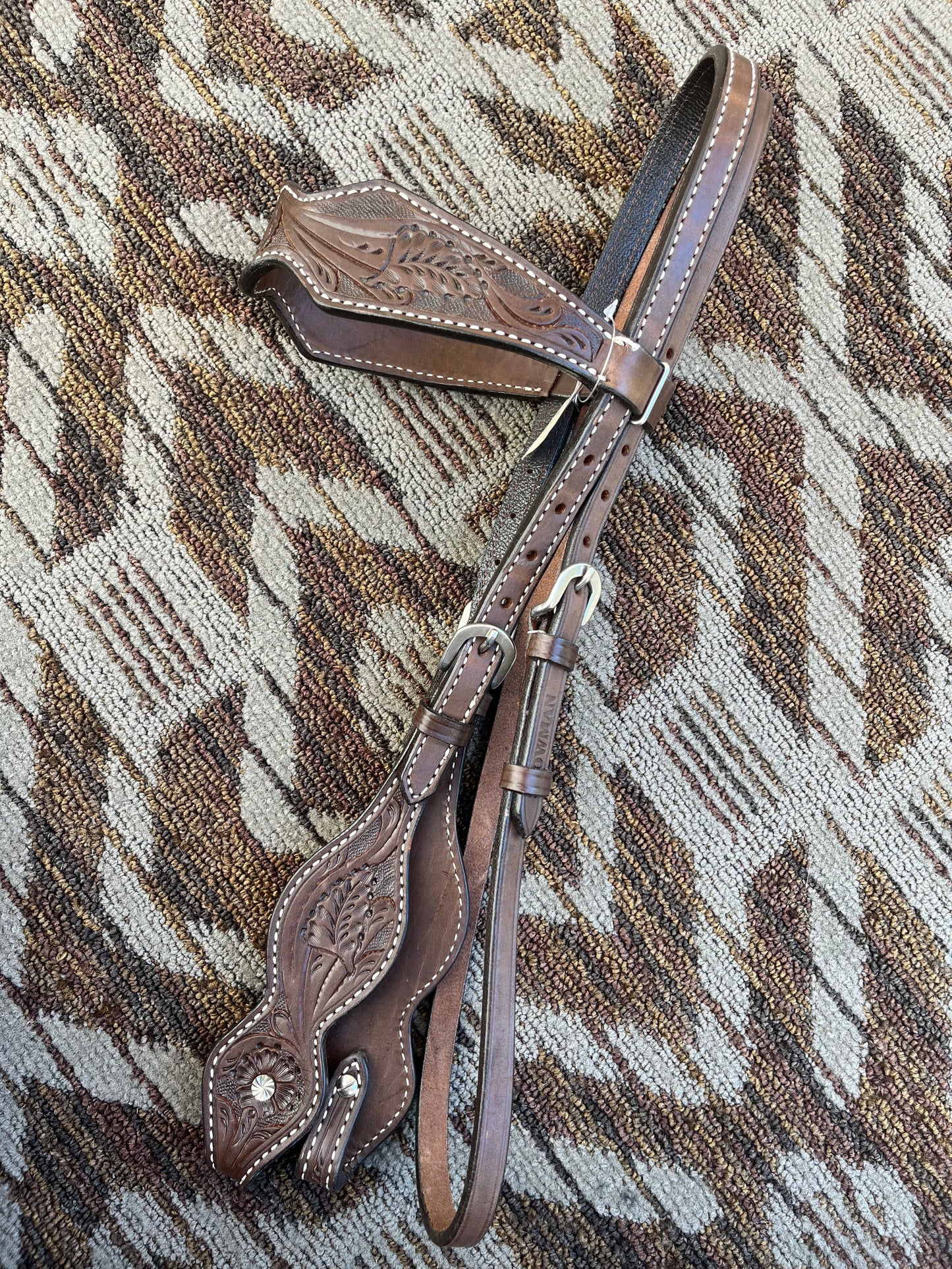 Showman Tooled Headstall