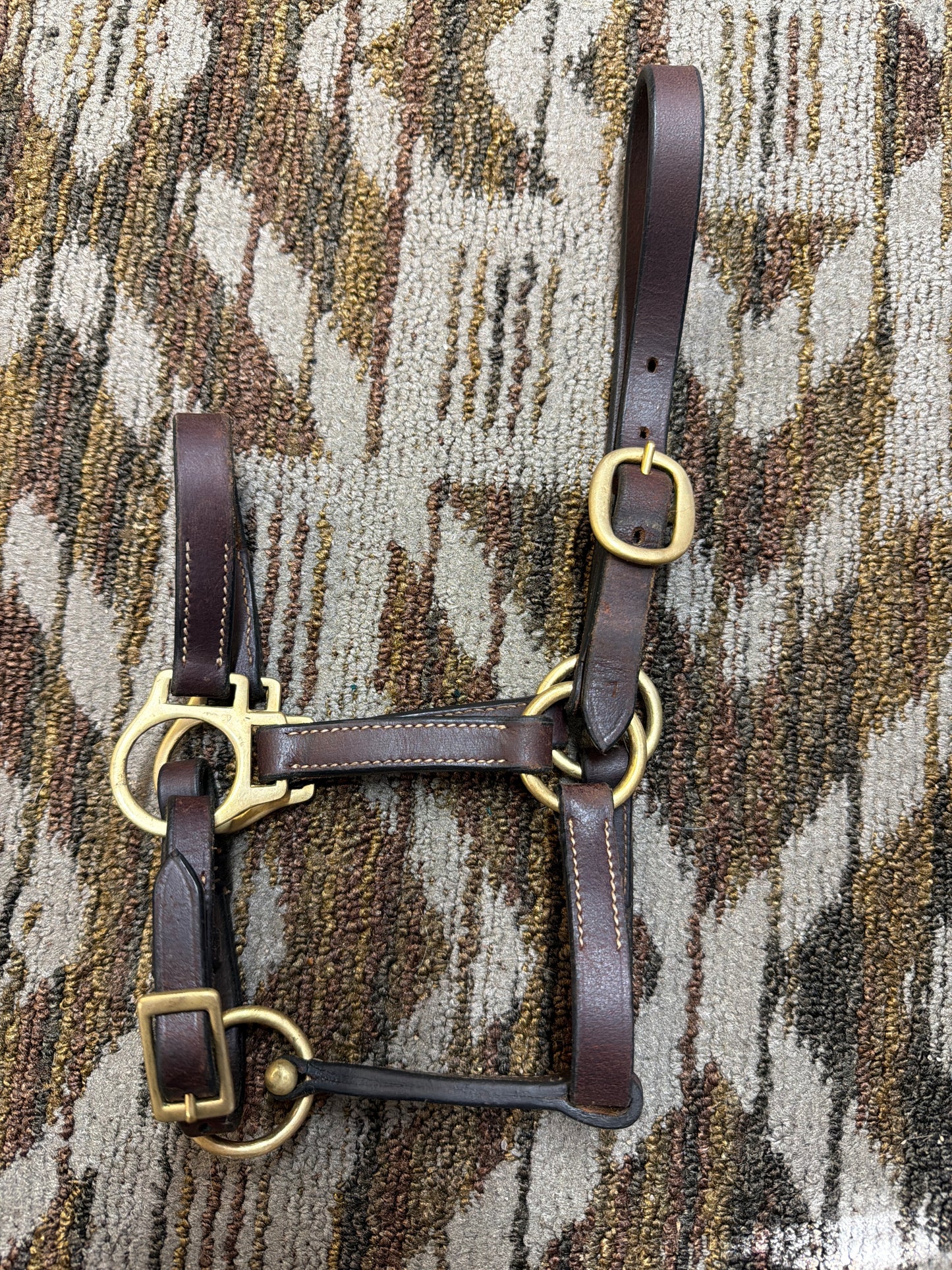 Small Leather Halter