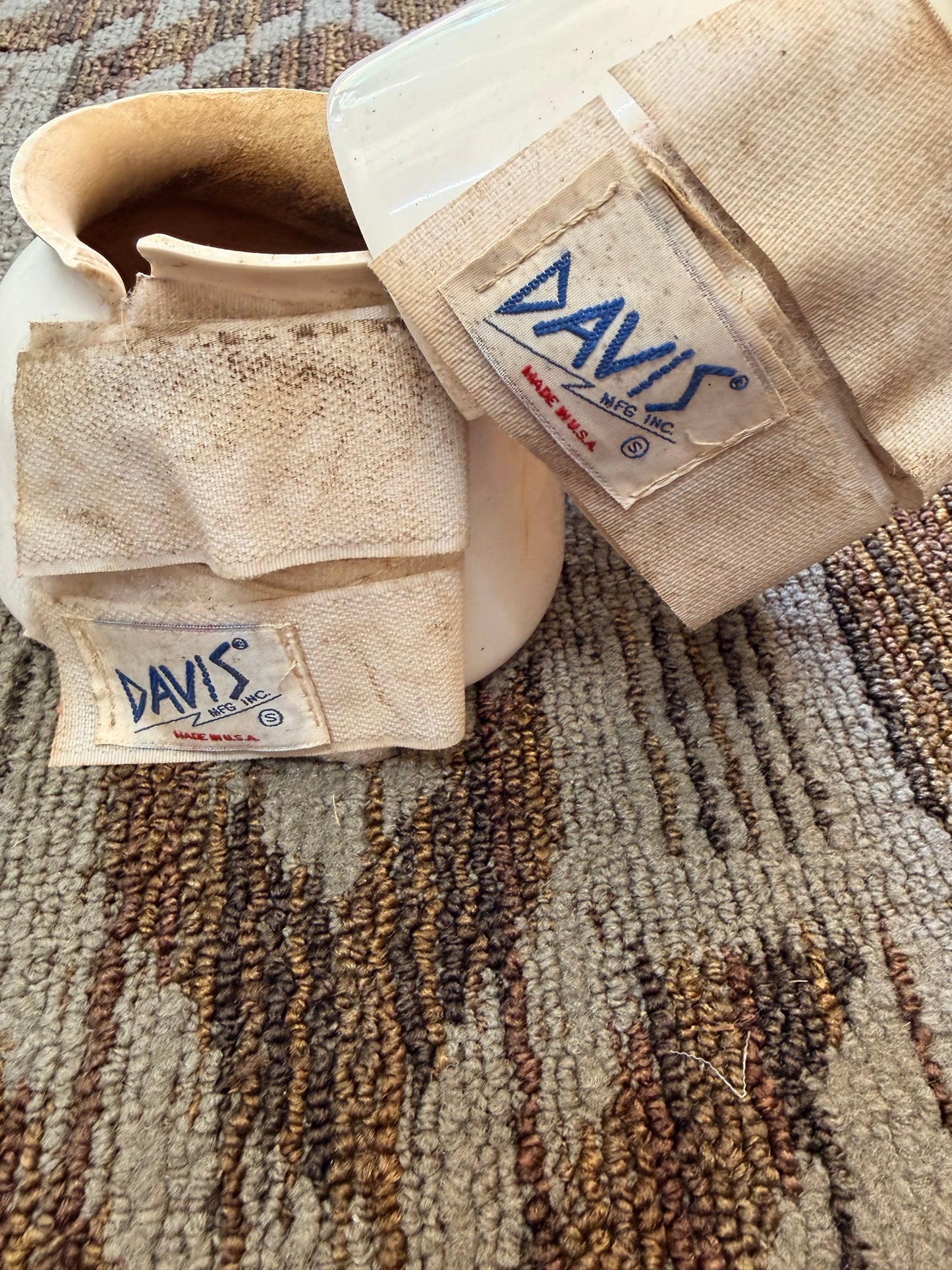White Davis Small Bell Boots