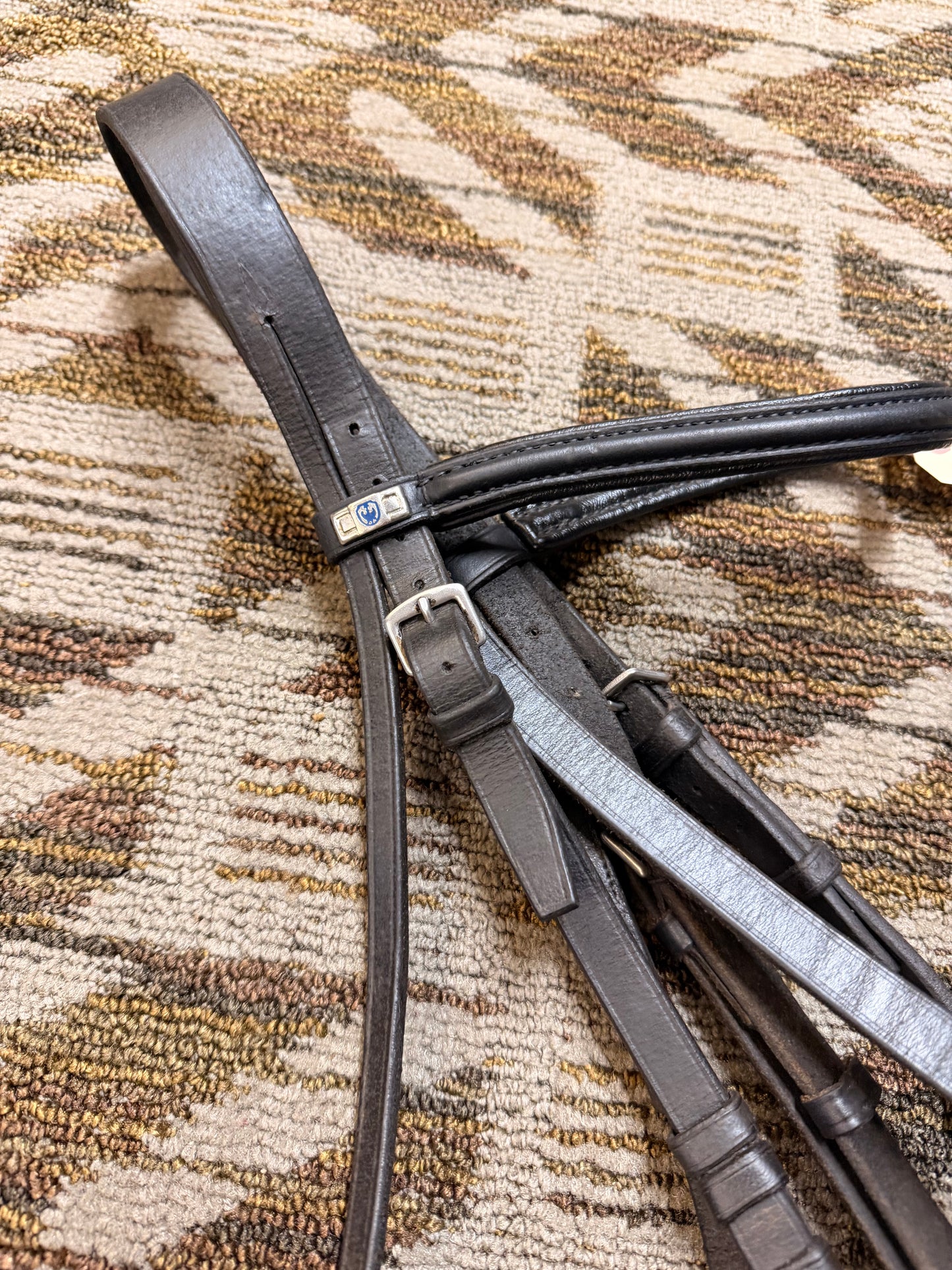 Black Stubben Dressage Bridle