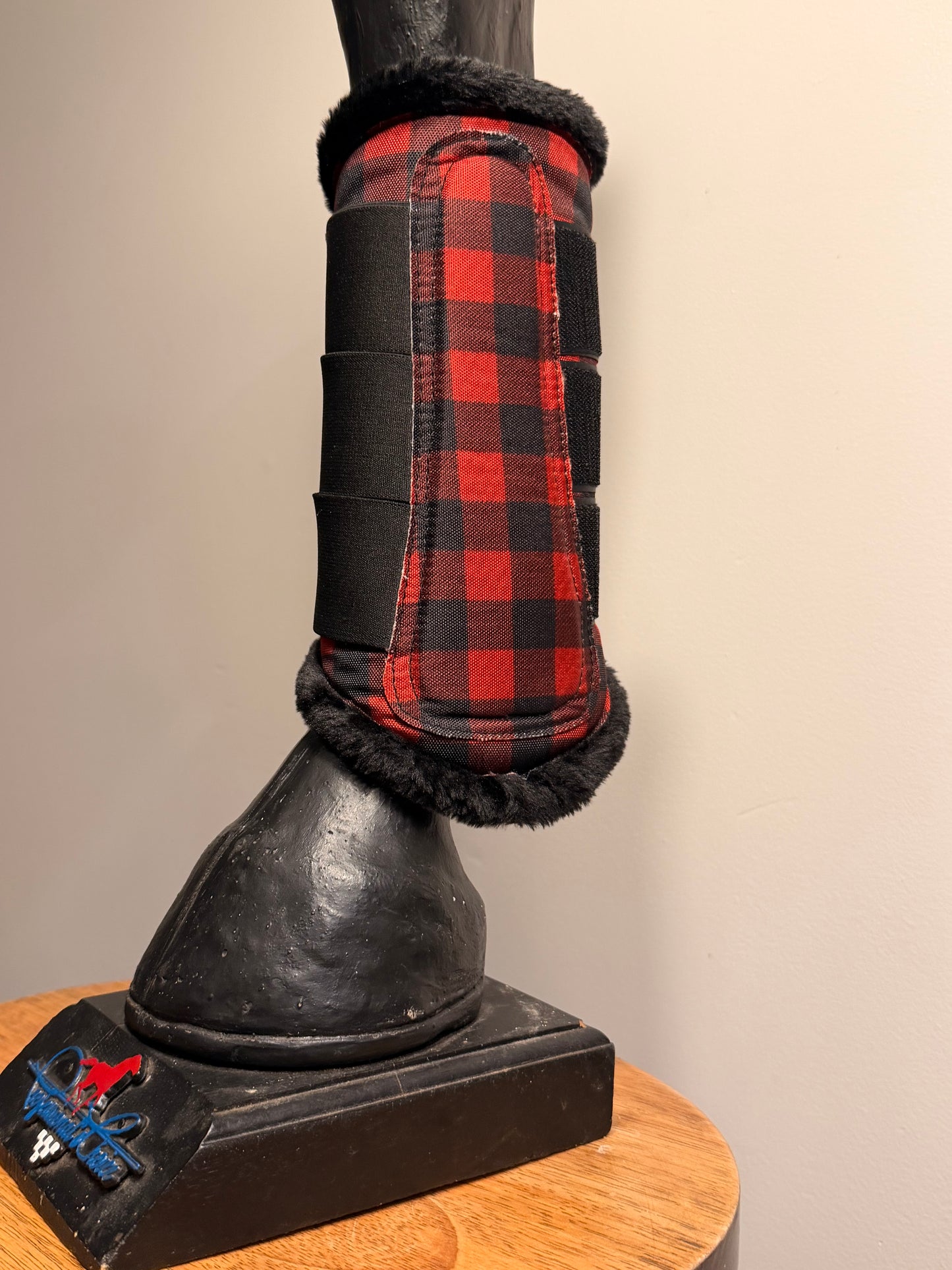 Penny Forever Checkered Brushing Boots