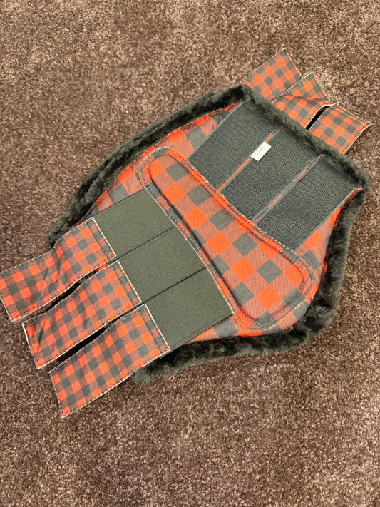 Penny Forever Checkered Brushing Boots