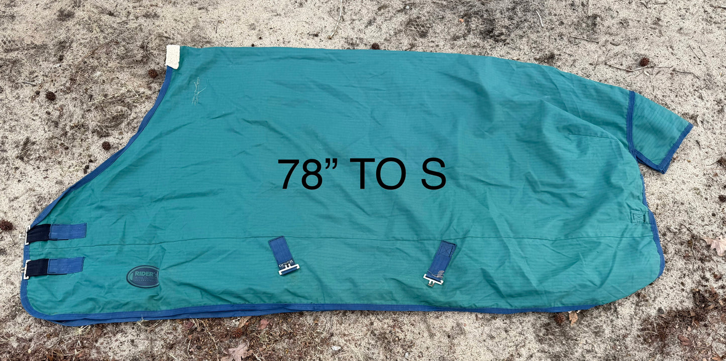 Riders T/O Sheet - 78”