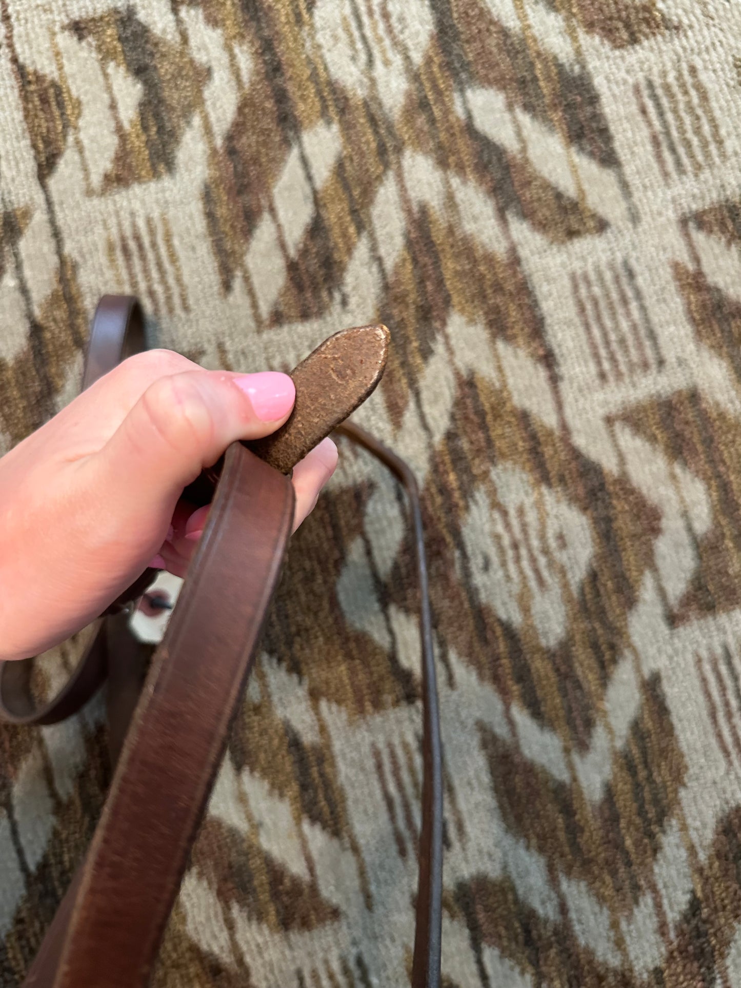Brown Flat Standing Martingale