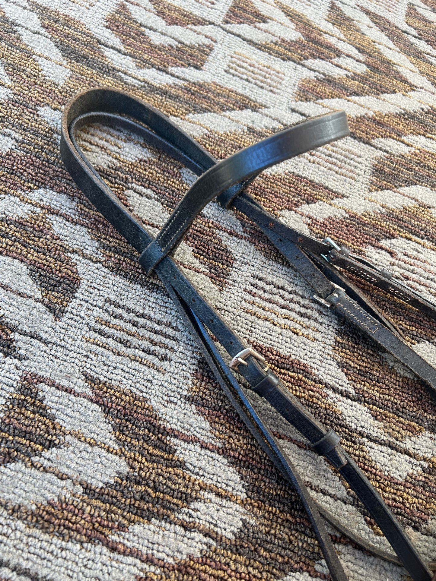 Black Bridle w/ Dropped Noseband