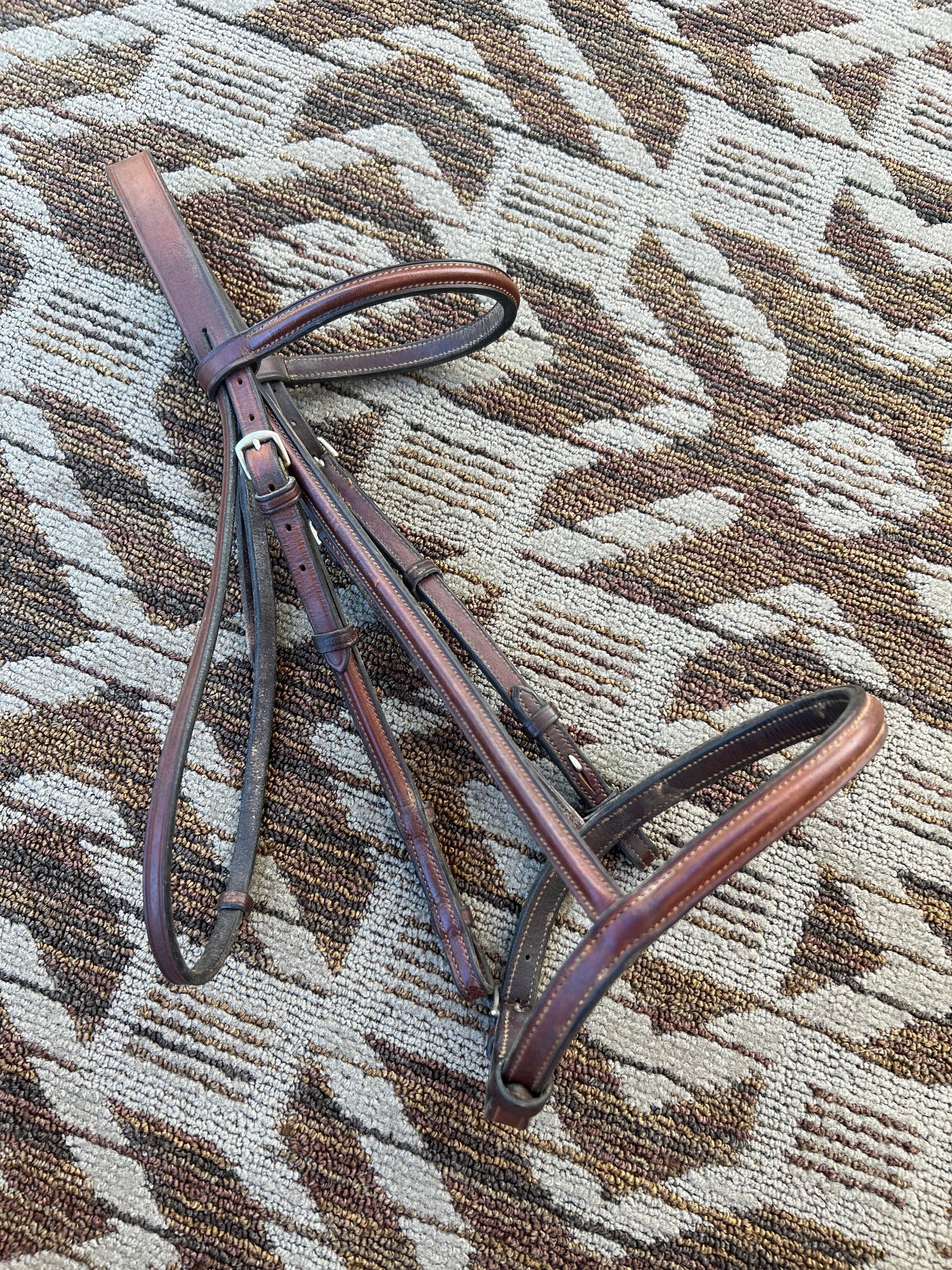 Bobby’s English Tack Rolled Bridle