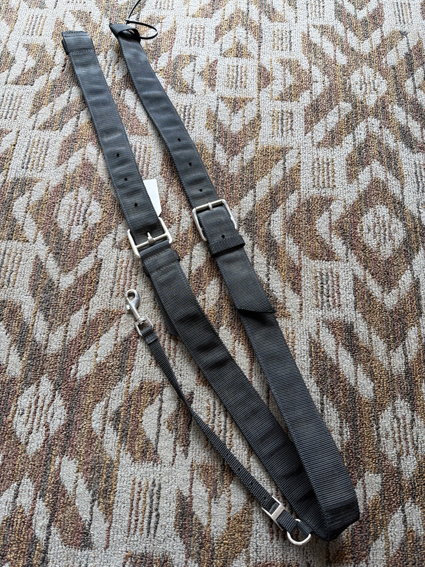 Black Nylon Back Cinch Set