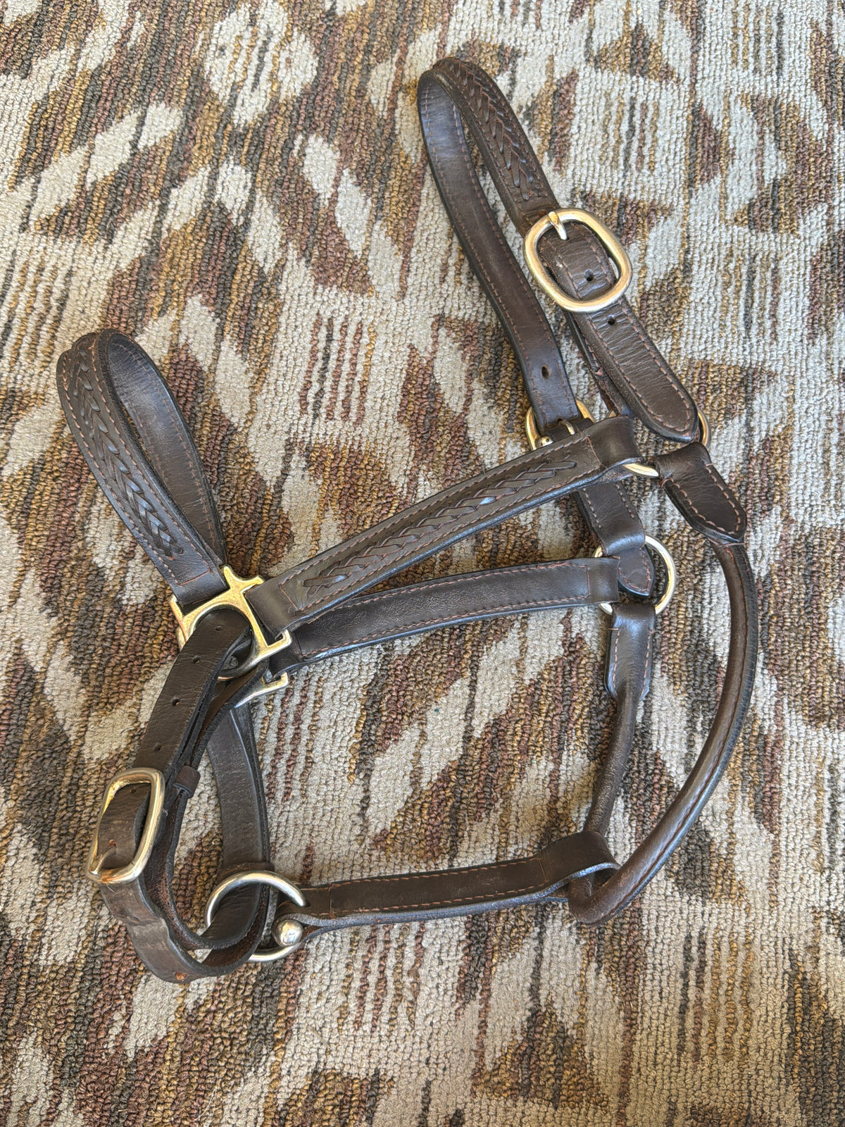 Brown Woven Halter