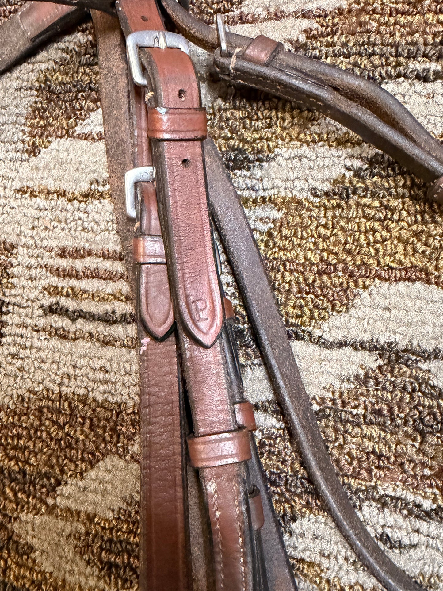 Brown Fancy Stitched Bridle