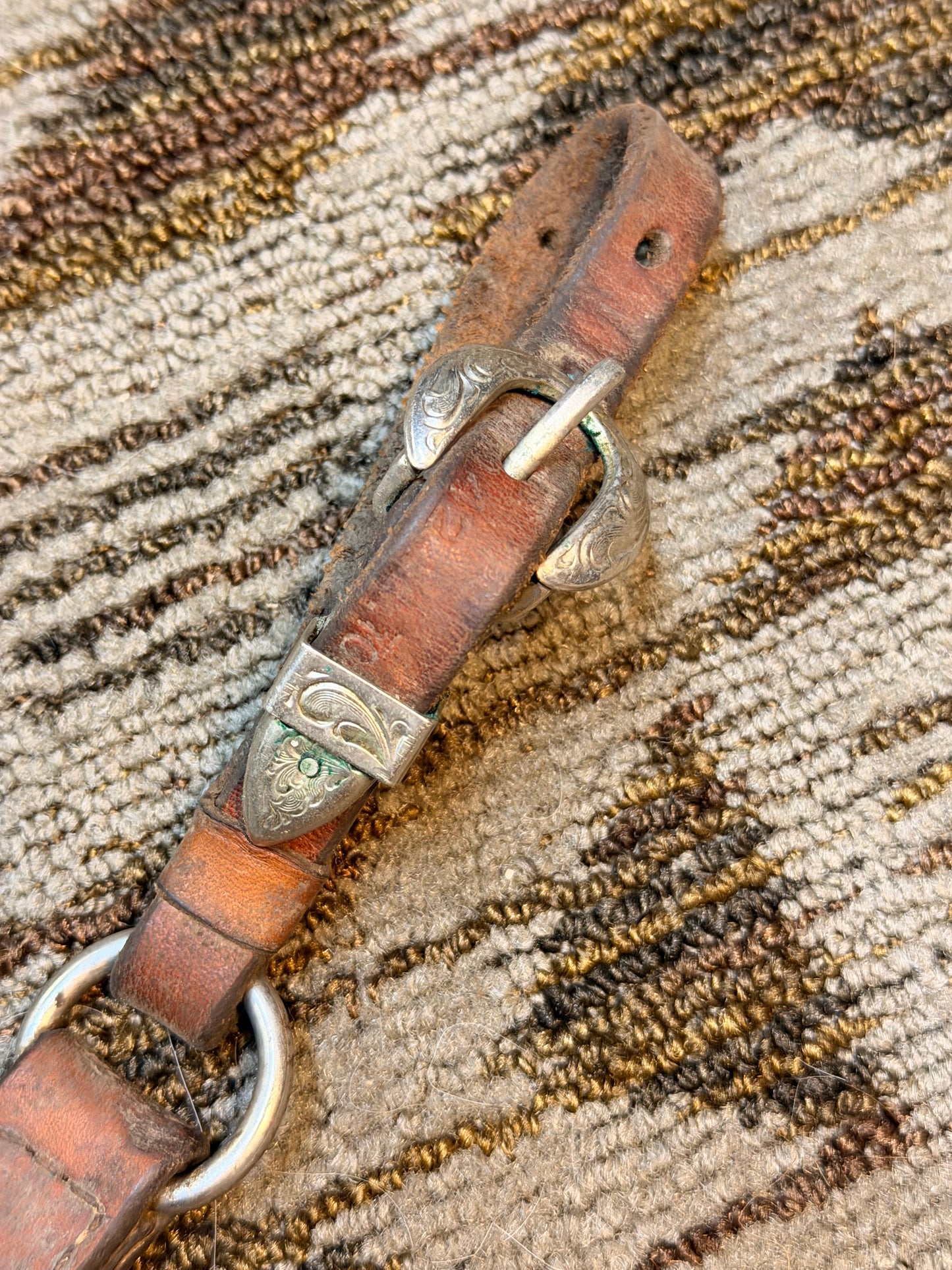 Circle Y Silver Breastcollar