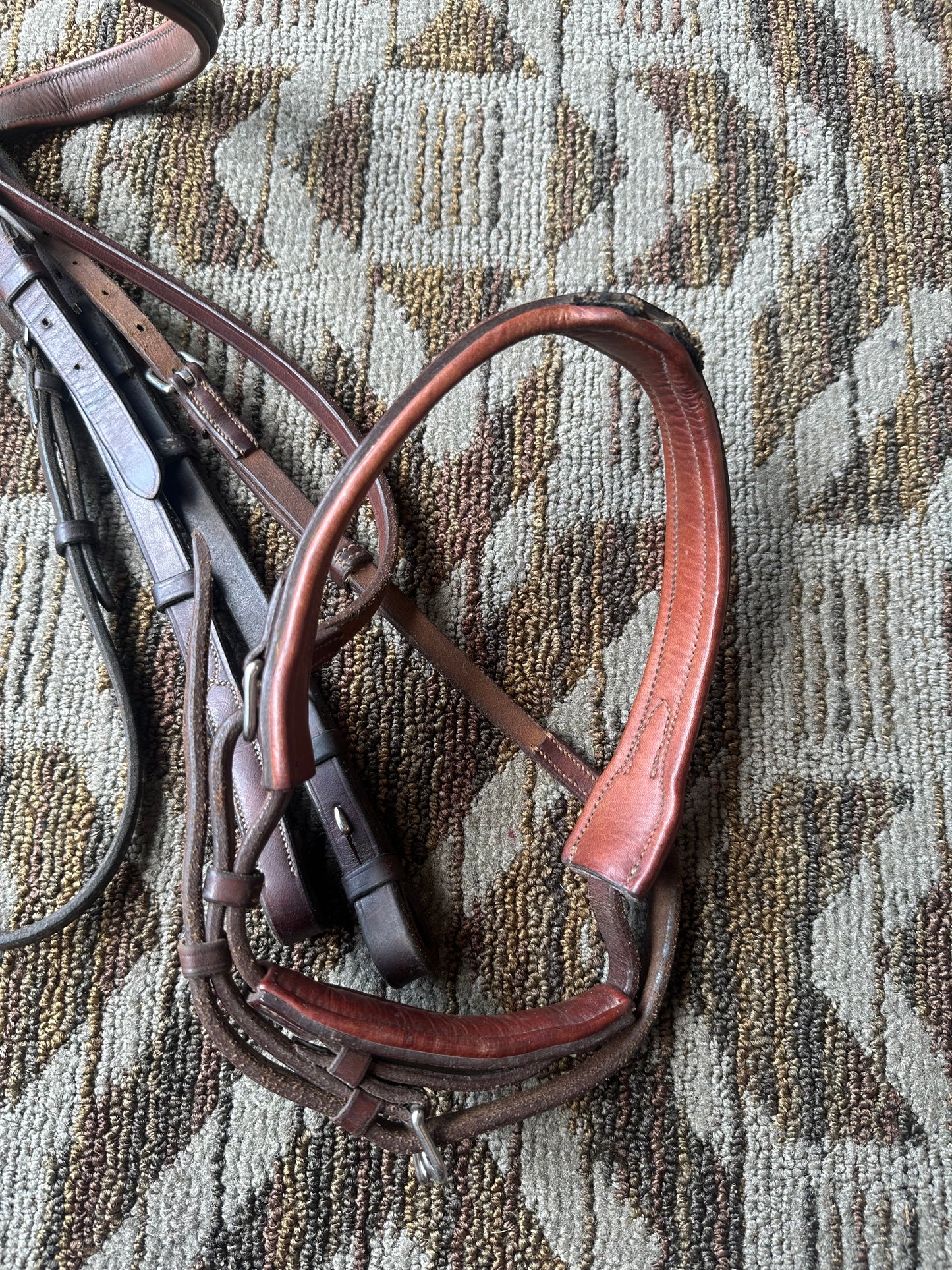 Arc De Triomphe Padded Fancy Stitched Bridle