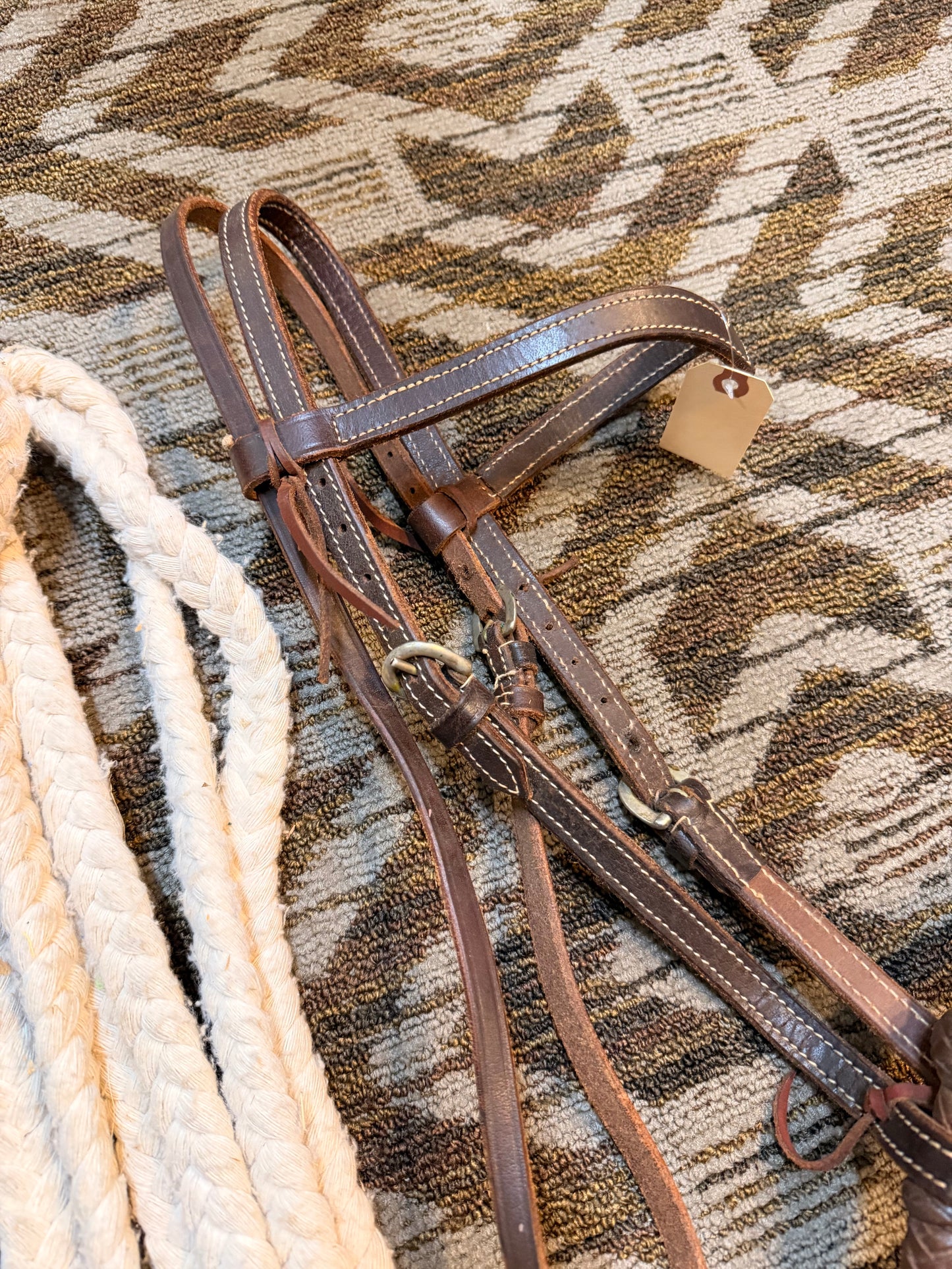 Bosal Set w/ Cotton Reins