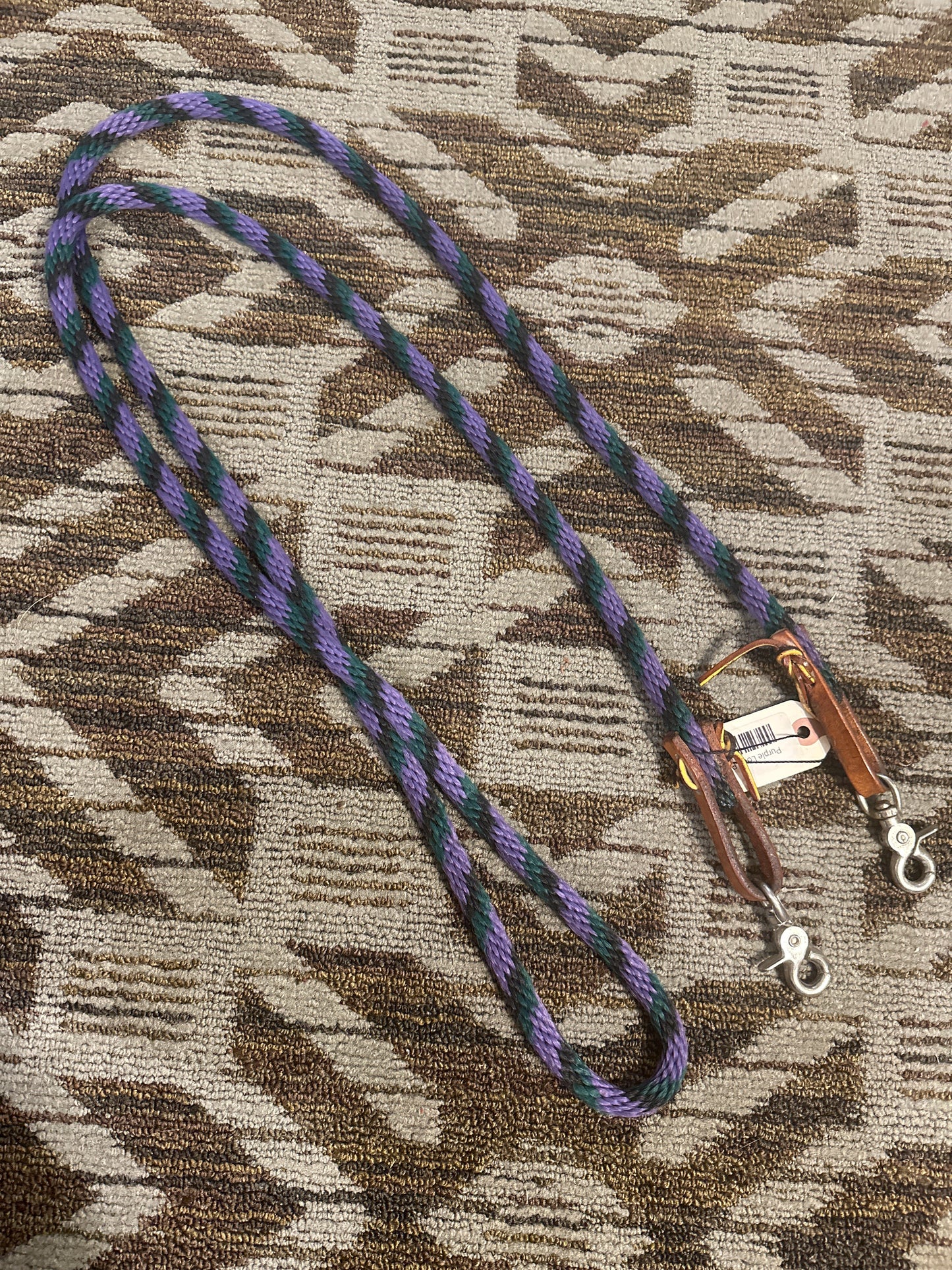 Purple Loop Reins